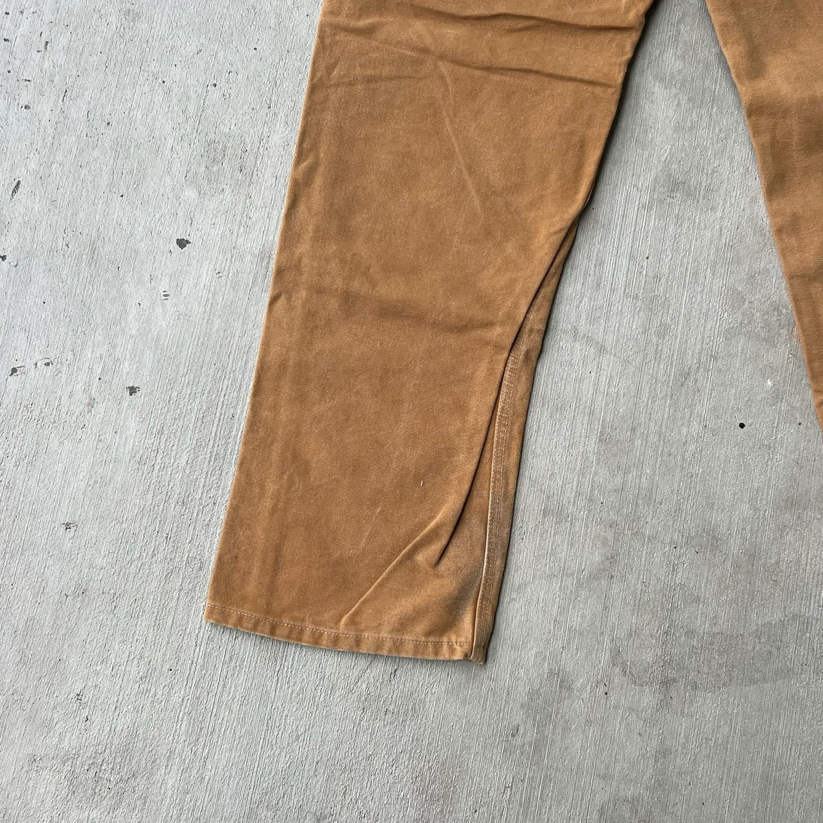 Carhartt × Vintage Carhartt brown double knee work wear carpenter pants Size US 33 - 8 Thumbnail