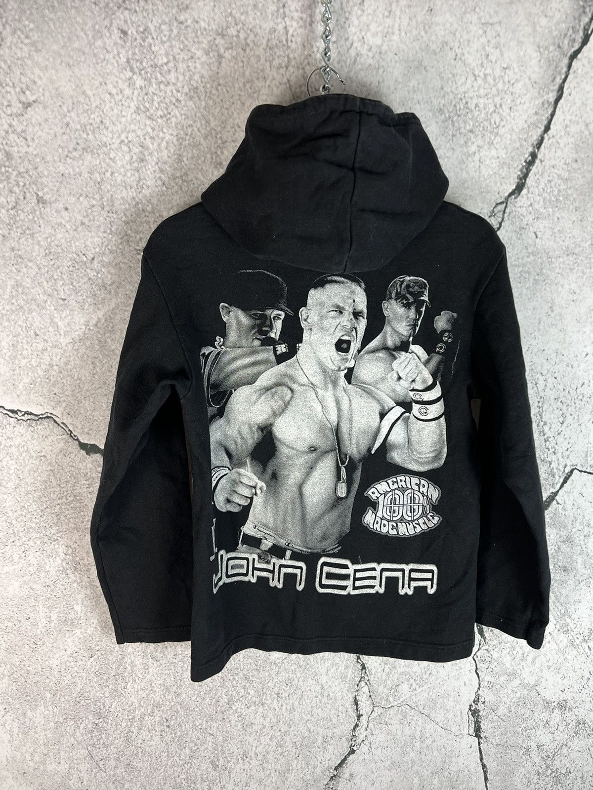 Vintage WWE Wrestling John Cena Skull Vintage Hoodie Size US S / EU 44-46 / 1 - 2 Thumbnail