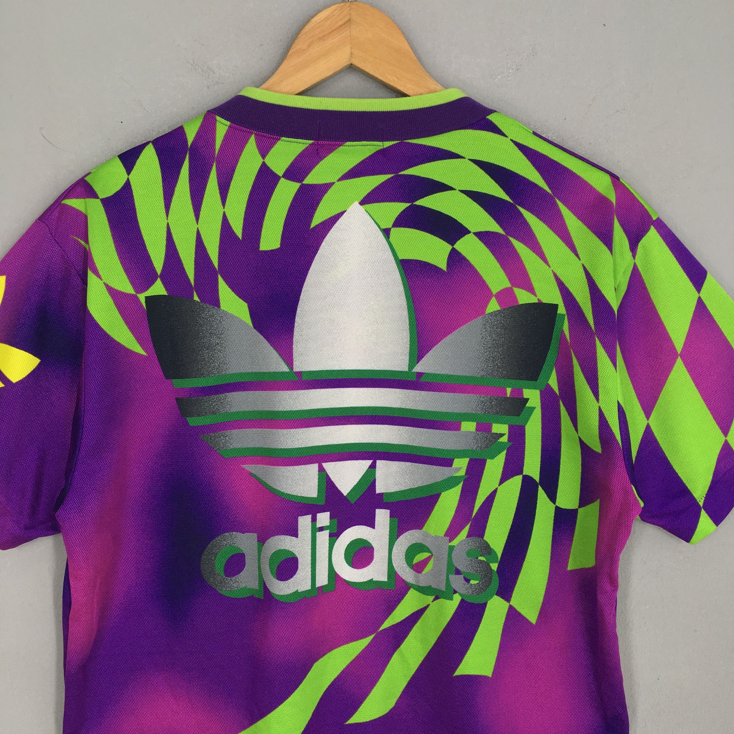 Adidas × Vintage Vintage 80's Adidas Trefoil #03 Jersey Medium Size US M / EU 48-50 / 2 - 7 Thumbnail