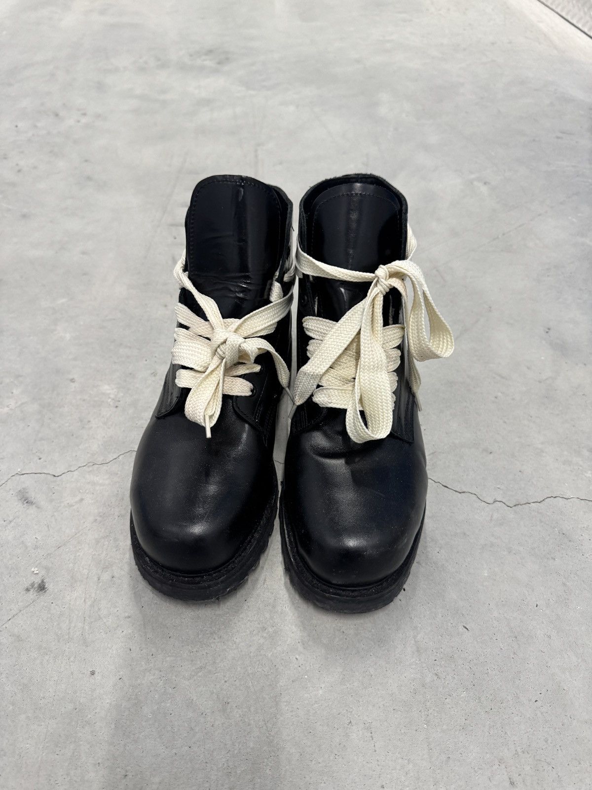Vintage 1980's Platform Ankle Boots Size US 13 / EU 46 - 8 Thumbnail