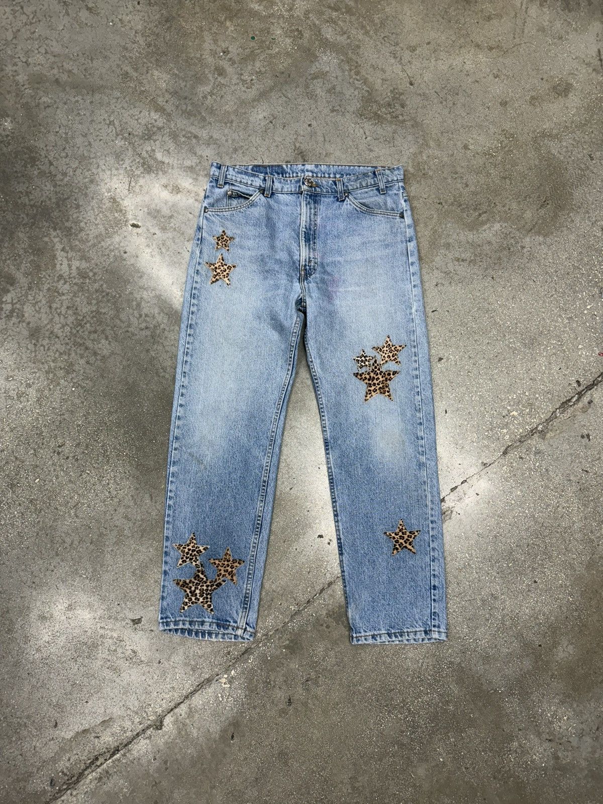 Chrome Hearts Star Patch Levi’s 505 Jeans