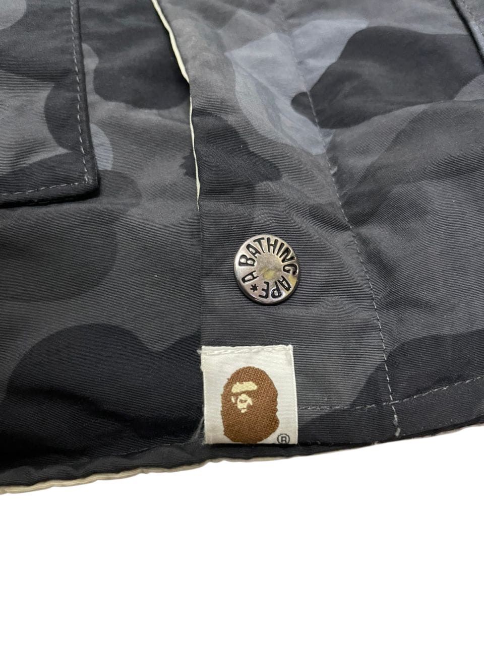 Bape A Bathing Ape Revesible Puffer Jacket Black & White Camo Size US M / EU 48-50 / 2 - 14 Thumbnail