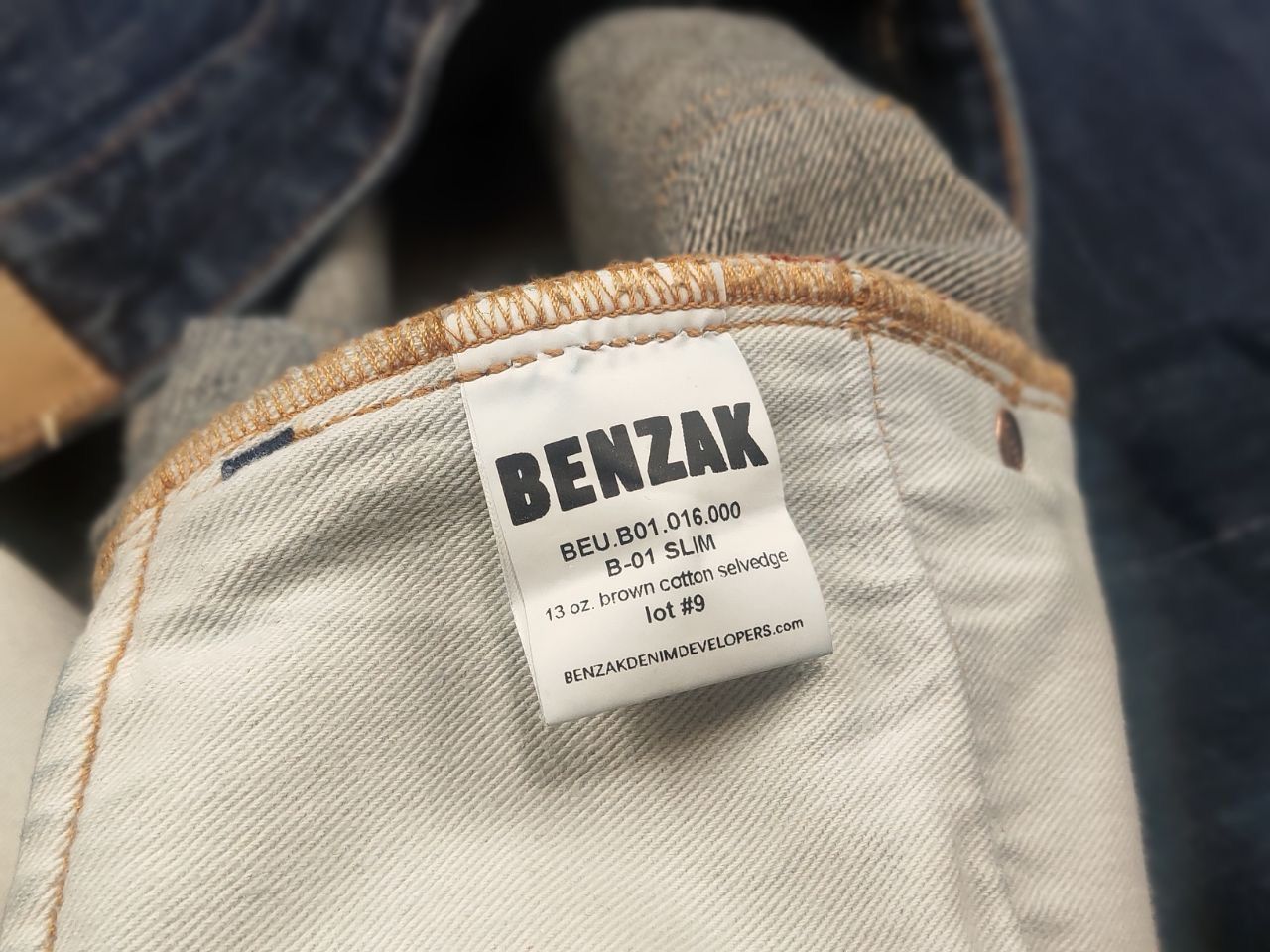 Benzak Denim Developers Benzak Developers Vintage Selvedge Faded Japan Jeans Size US 34 / EU 50 - 18 Thumbnail