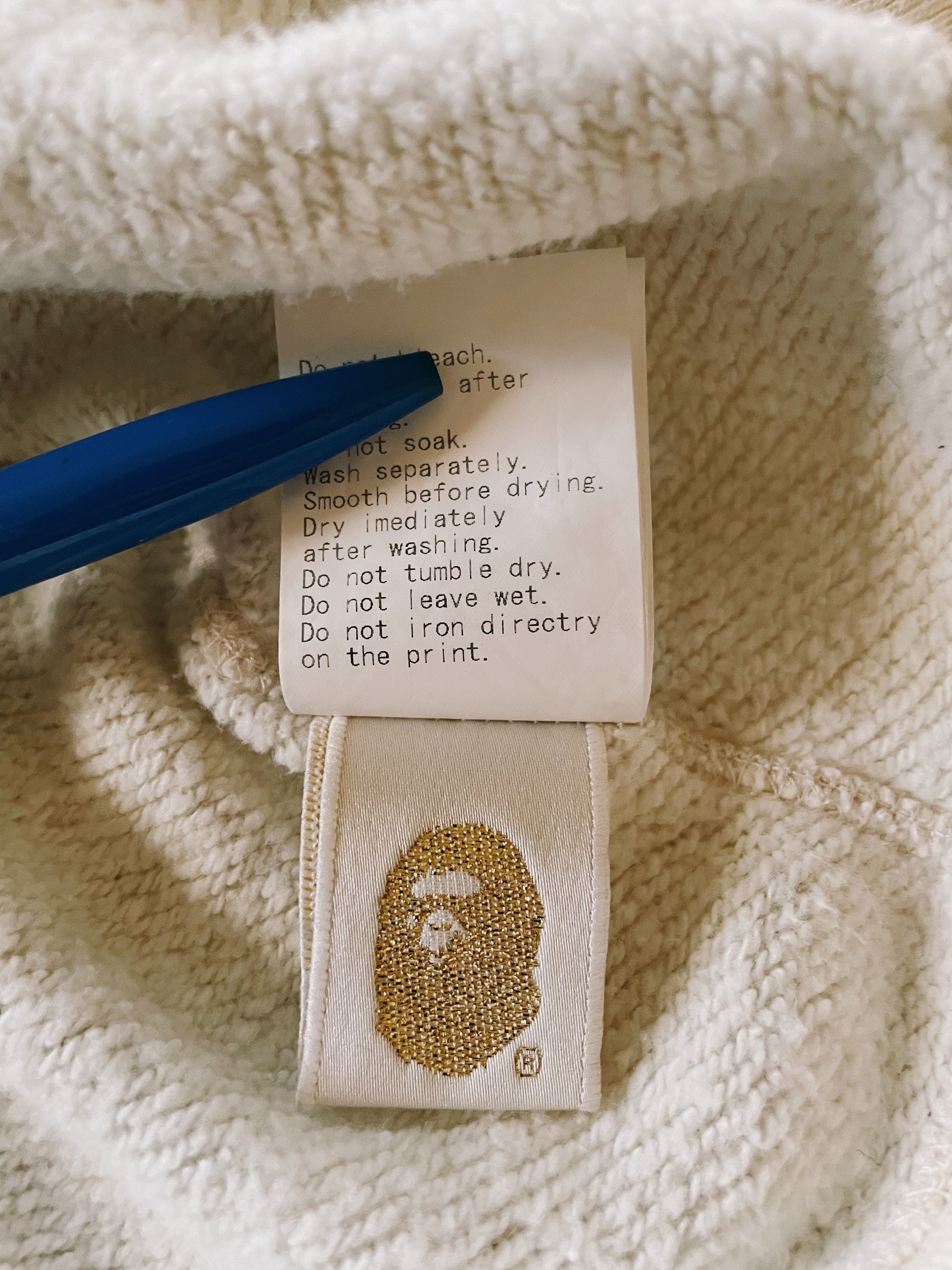 Bape Vintage Y2K Bape Baby Milo Peace & Love Full zip Hoodie Size US L / EU 52-54 / 3 - 7 Thumbnail