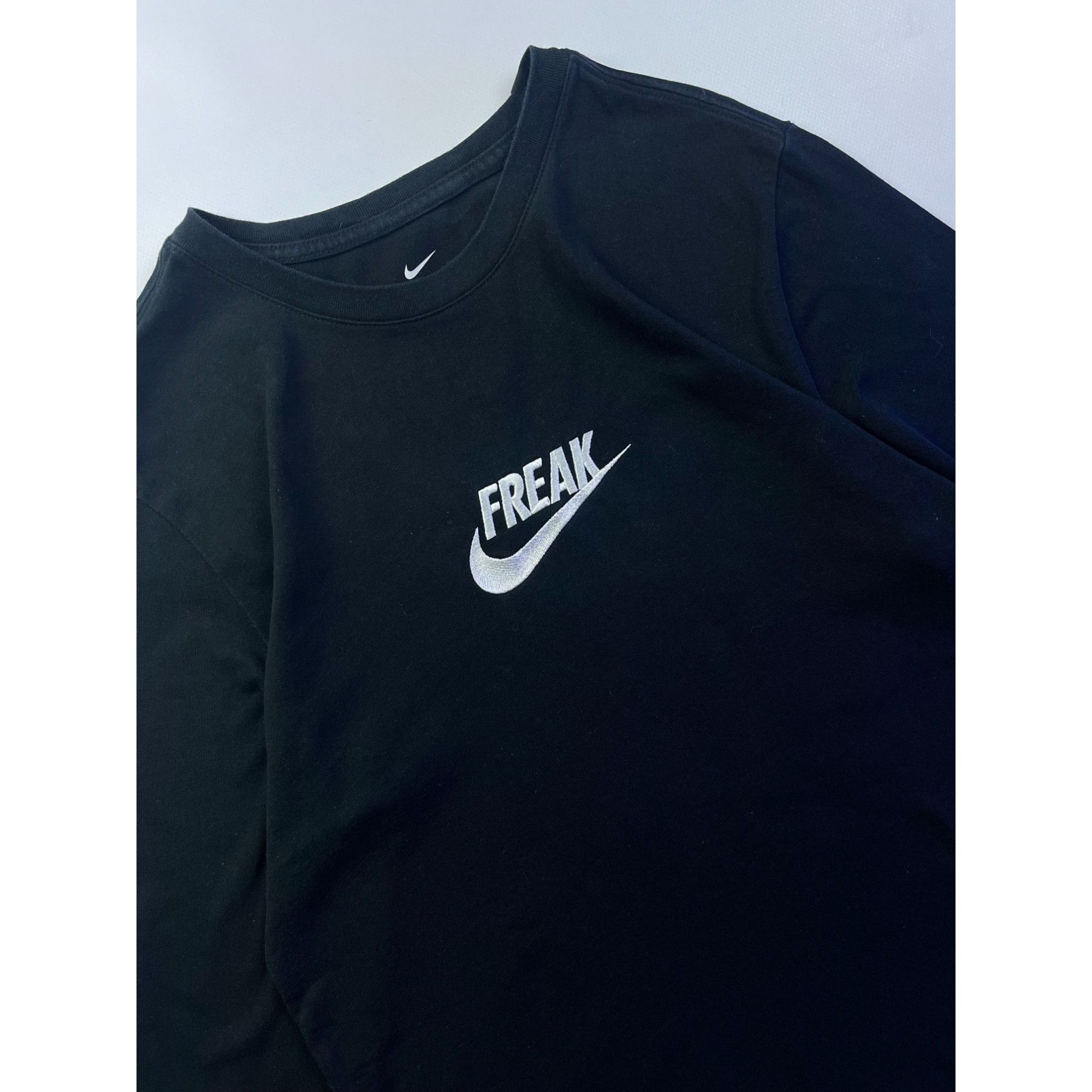 Nike × Vintage Nike Freak Black Long Sleeve Size US M / EU 48-50 / 2 - 2 Thumbnail