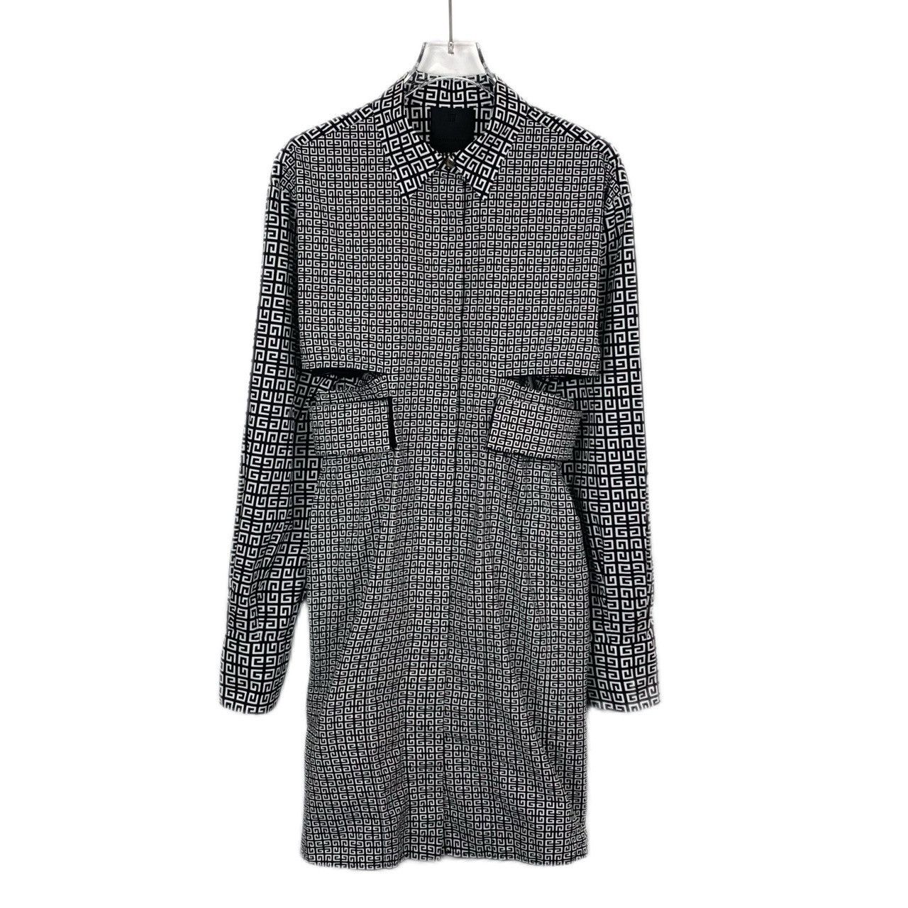 Givenchy Givenchy black long-sleeved cotton dress, size 36 Size XS / US 0-2 / IT 36-38 - 1 Thumbnail