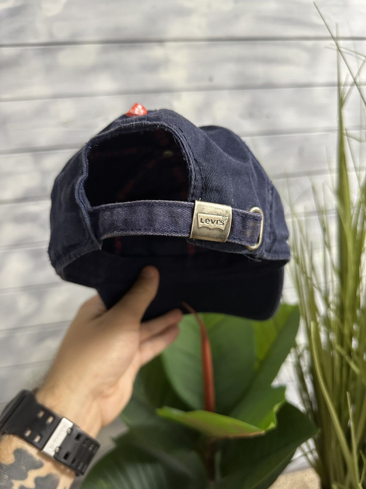 Levi's Rare Vintage Cap Levi’s Big Logo Y2K Style. Size ONE SIZE - 4 Thumbnail