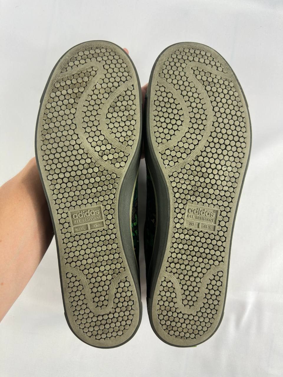 Adidas RARE Adidas Stan Smith Safety 2006 Camo Green Size US 11 / EU 44 - 7 Thumbnail
