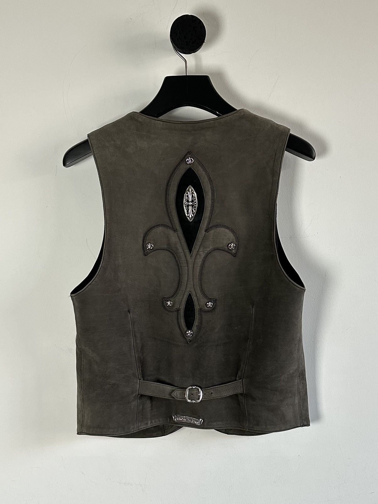 Chrome Hearts Matty Boy Mini Plus Motif & Chomper Detailed Vest 