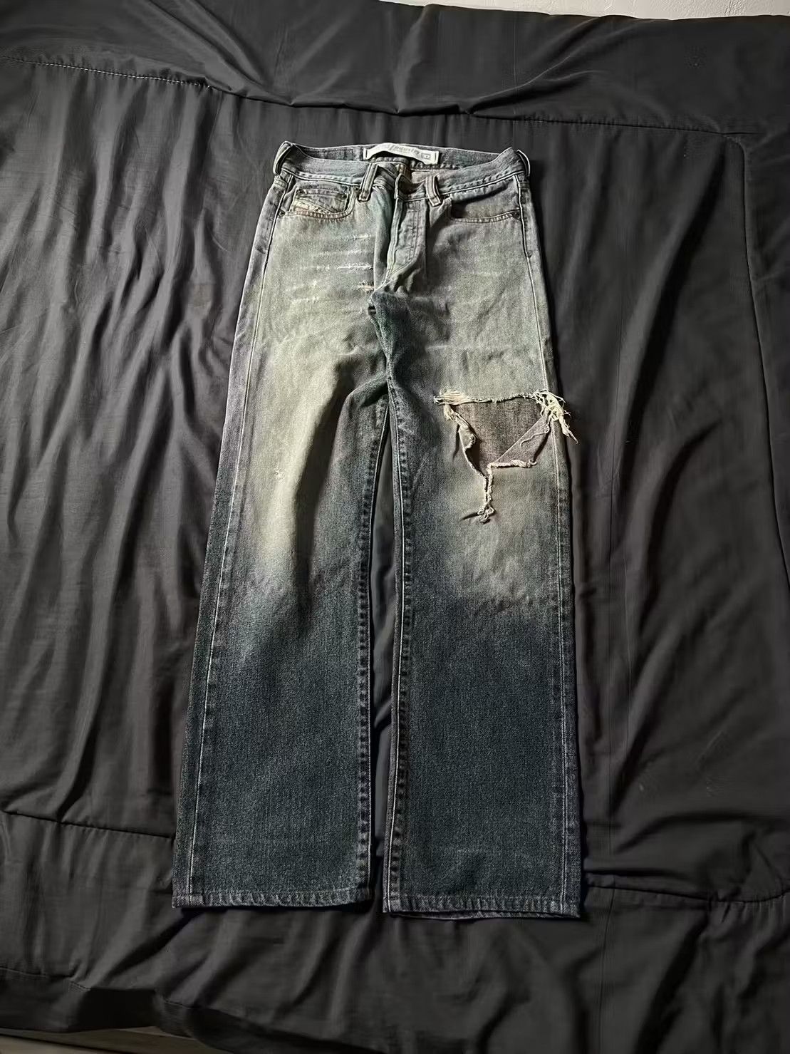 Diesel × Vintage Vintage Diesel Industries Distressed Jeans Size US 32 / EU 48 - 1 Preview