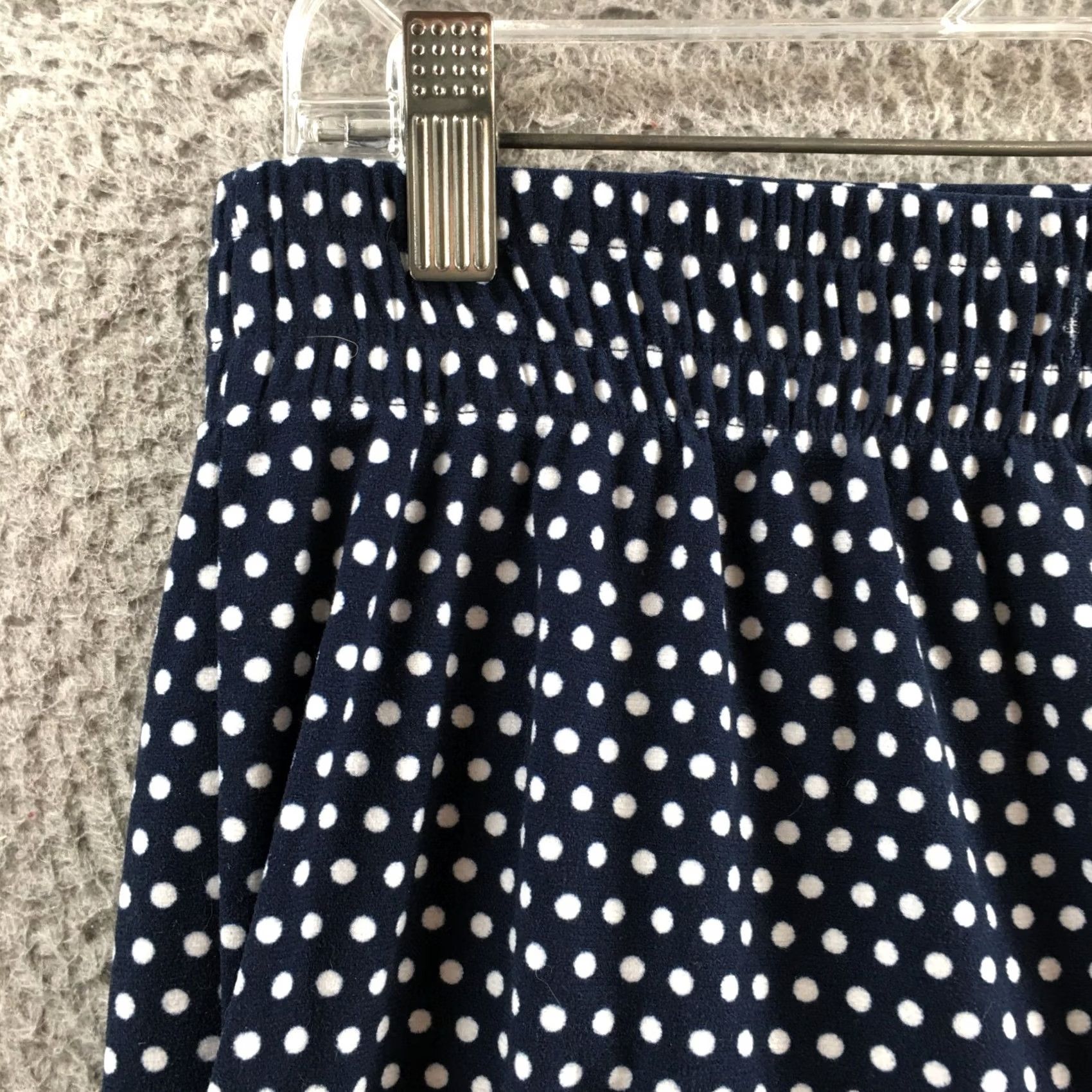 Calvin Klein Calvin Klein Pajama Pants Womens M Blue Polka Dots Pull On Stretch Sleepwear Sleepwear Pants Size 32" / US 10 / IT 46 - 3 Thumbnail