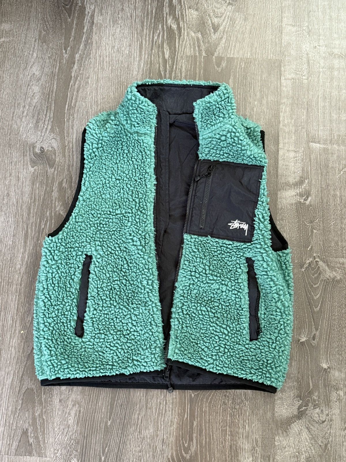 Stussy Sherpa vest Size US S / EU 44-46 / 1 - 1 Thumbnail