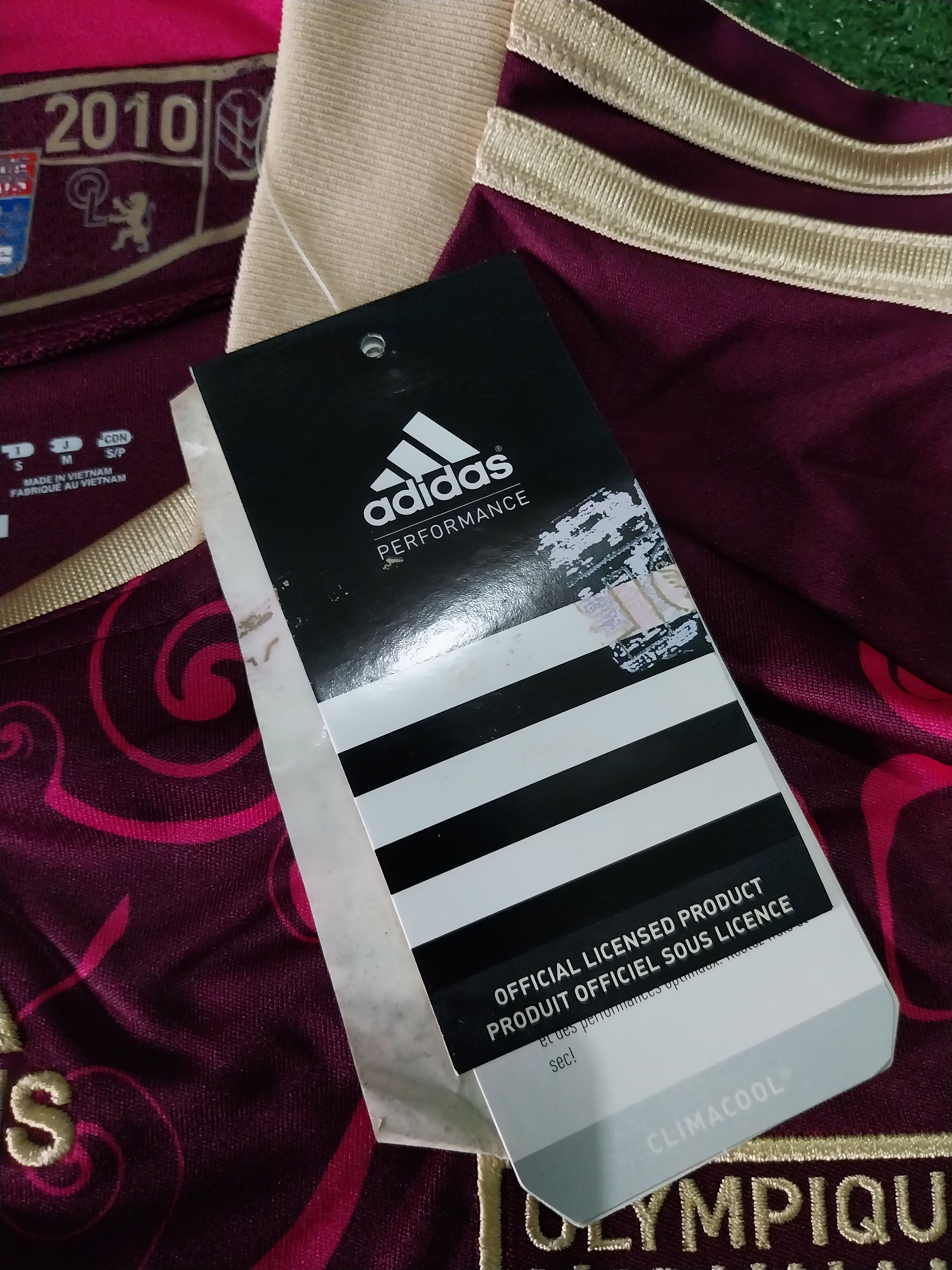 Adidas Olympique lyon away 2010/2011 yoan gourcuff jersey football Size US S / EU 44-46 / 1 - 9 Thumbnail
