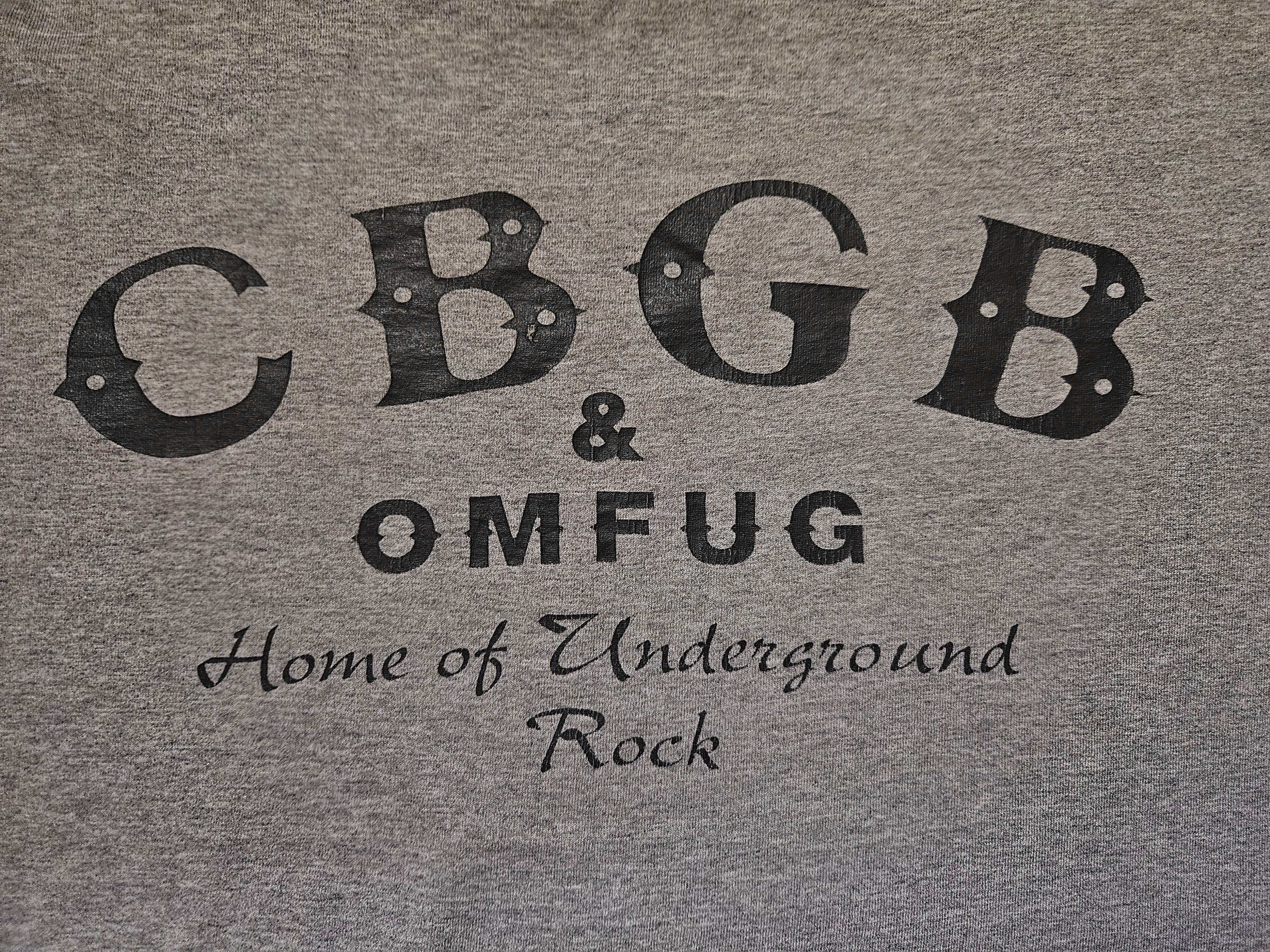 Vintage Vintage CBGB Tshirt Size US XL / EU 56 / 4 - 3 Thumbnail