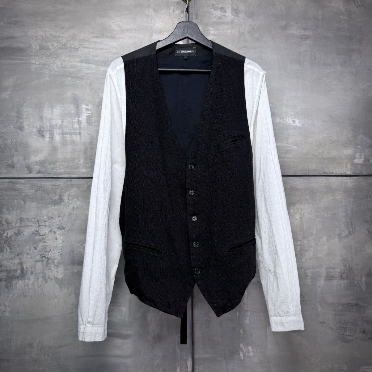 Ann Demeulemeester West with detachable sleeves L Size 50R - 1 Thumbnail