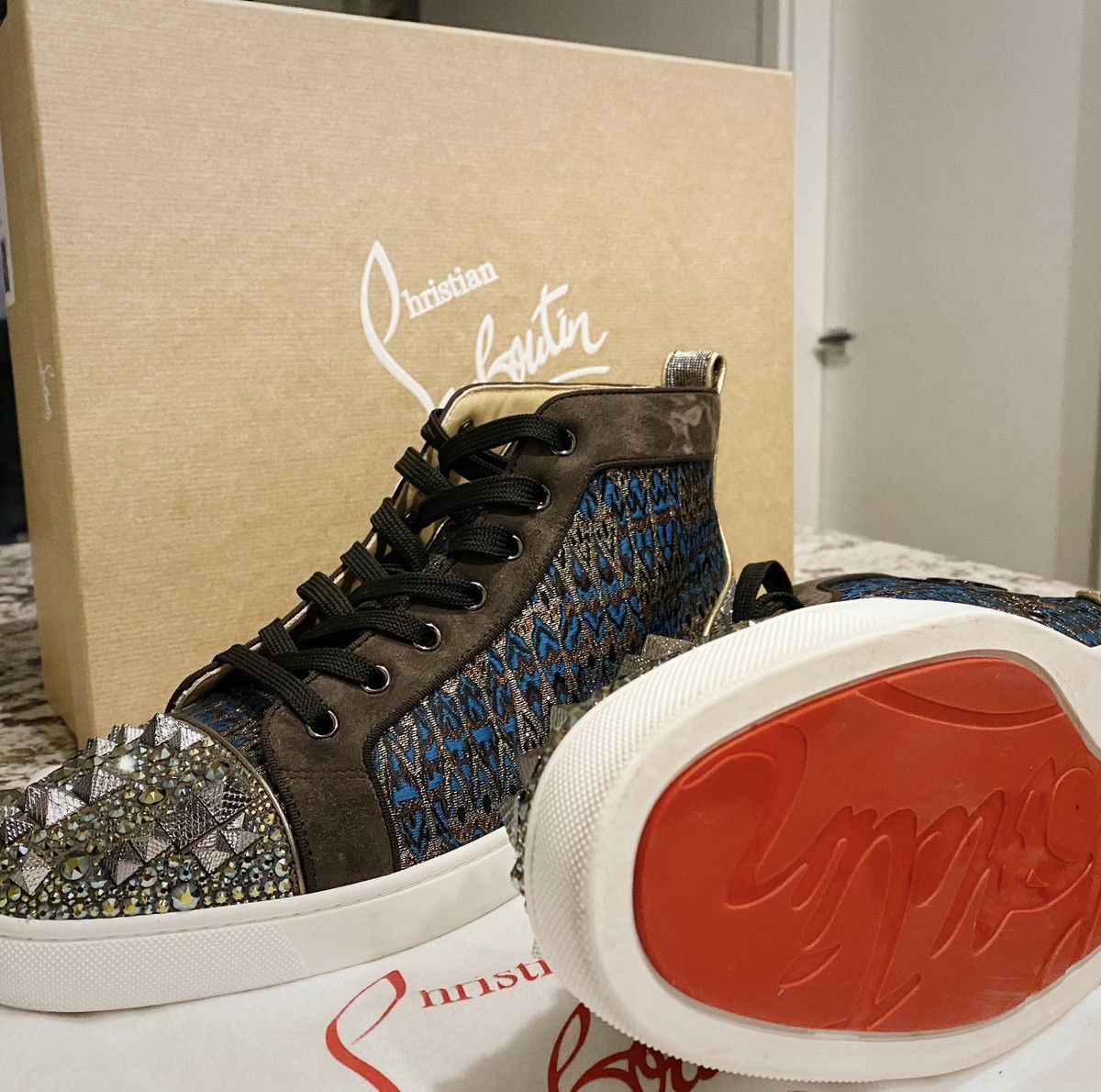 Louboutin sneakers limited edition best sale