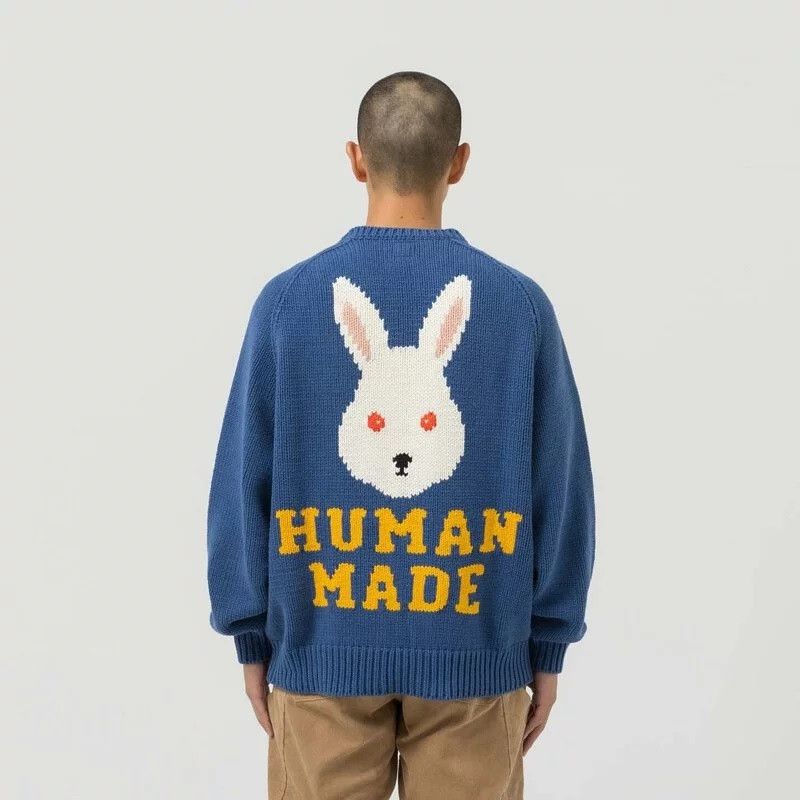 Human Made Human Made - F/W 22 - Rabbit Raglan Knit Sweater | Grailed