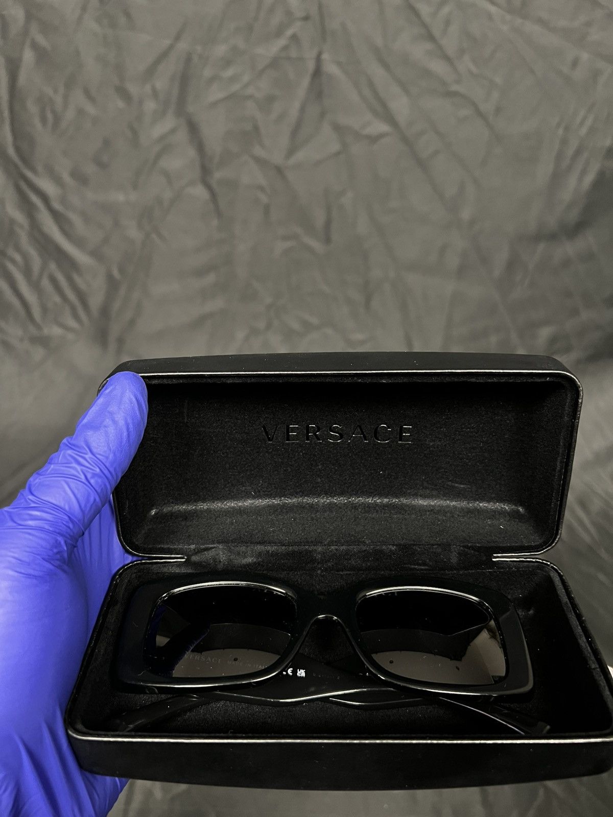Versace Versace 0VE4377 Sunglasses biggy Japan style big logo Size ONE SIZE - 12 Thumbnail