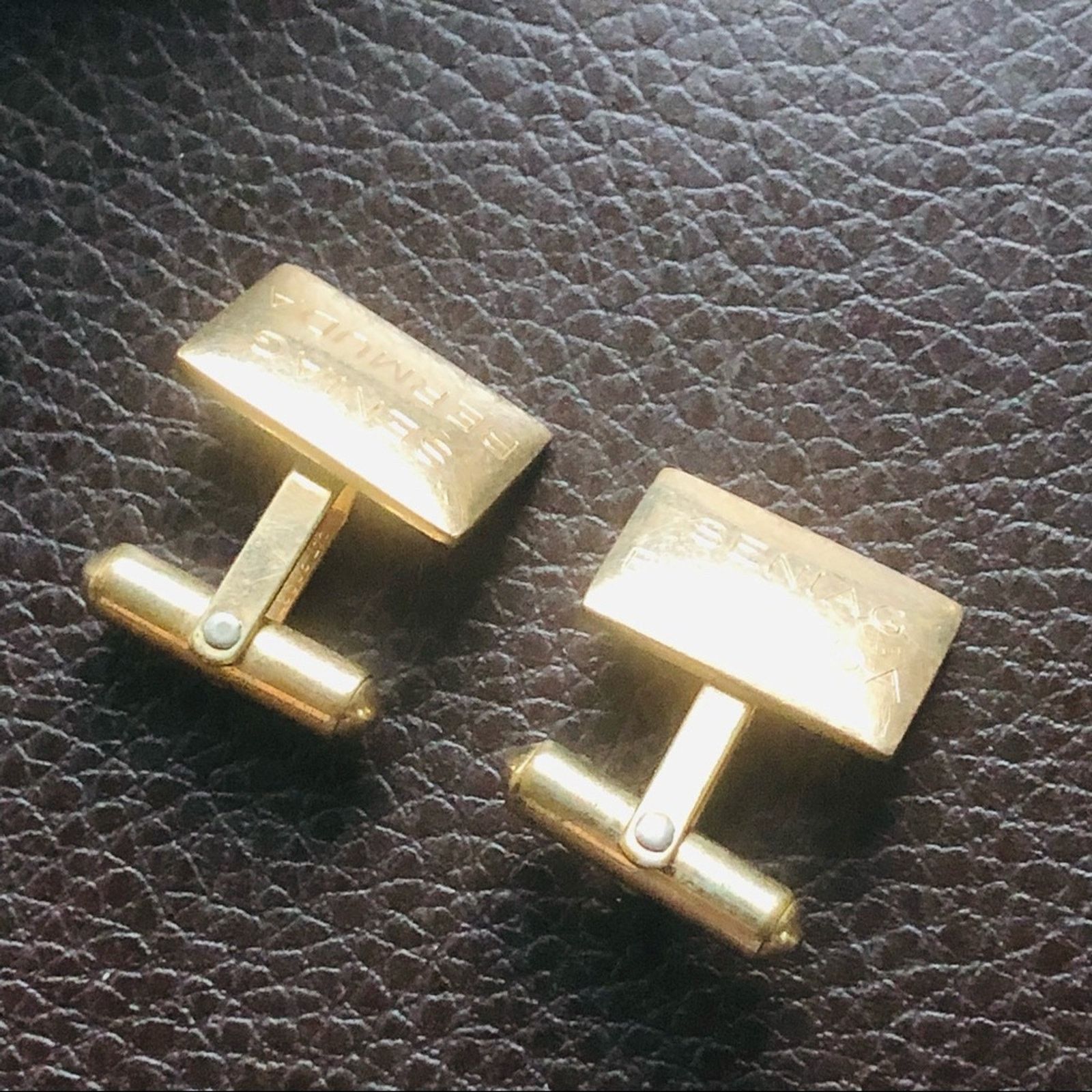 Other Antique late 1800s Ballou gold filled engraved cuff links Size ONE SIZE - 4 Thumbnail
