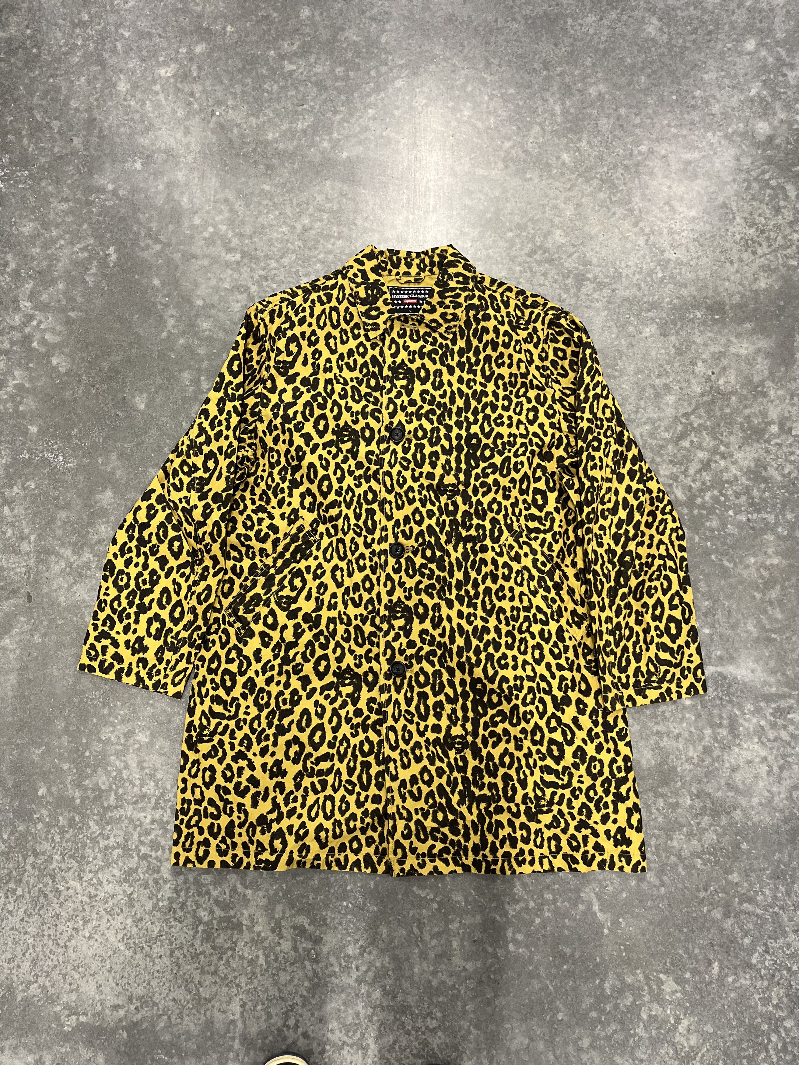 Hysteric Glamour × Supreme Supreme Hysteric Glamour Leopard Trench