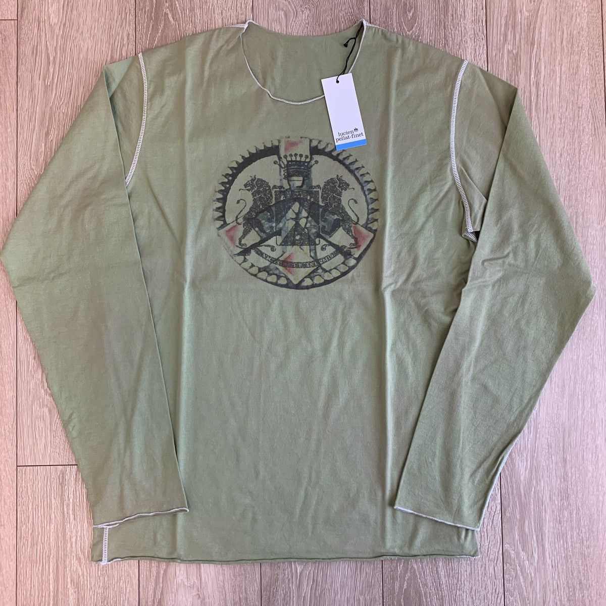 Lucien Pellat-Finet Brand New Lucien Pellat-Finet Archive Long-Sleeve T-Shirt Size US M / EU 48-50 / 2 - 2 Thumbnail