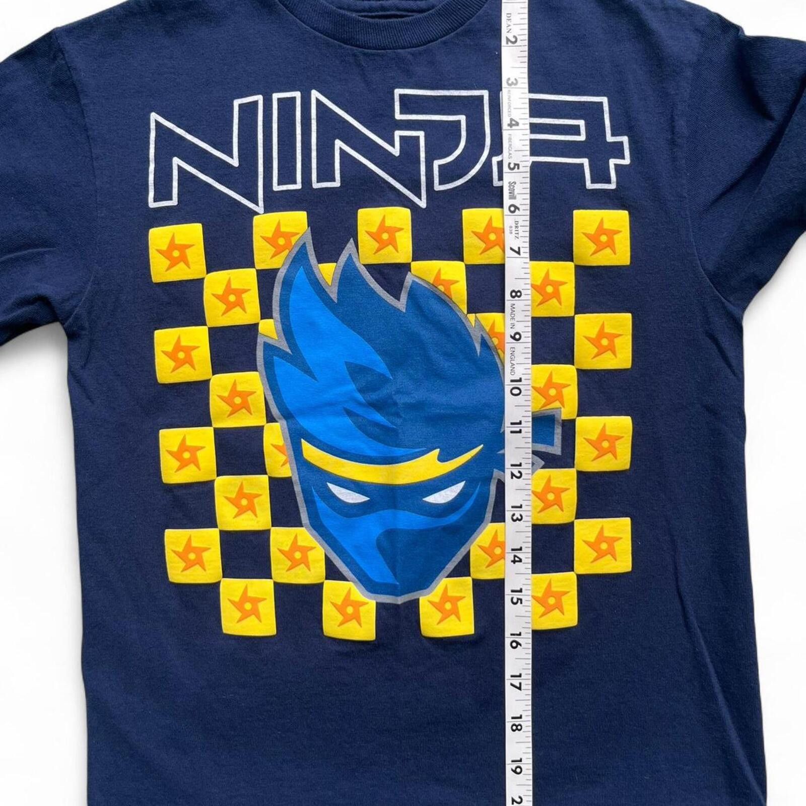 Other Ninja Tyler Blevins Soft Bubble Print Gamer Youth T-Shirt Size US XXS / EU 40 - 5 Thumbnail