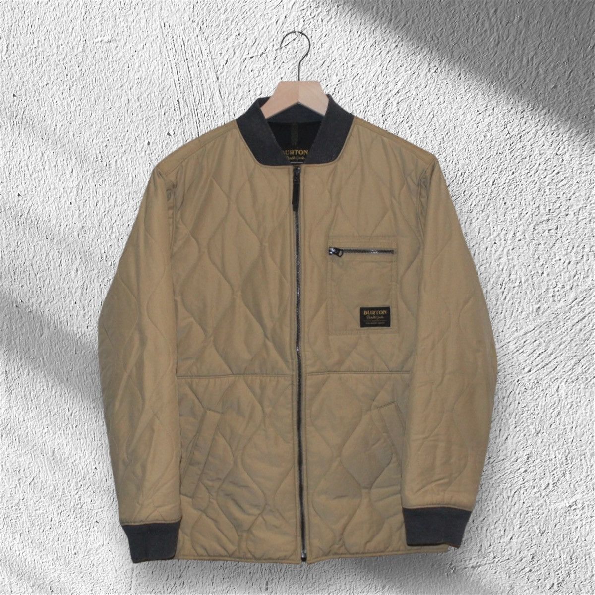 Burton × Vintage Vintage Burton Mallet Quilted Bomber Jacket Size US S / EU 44-46 / 1 - 1 Thumbnail