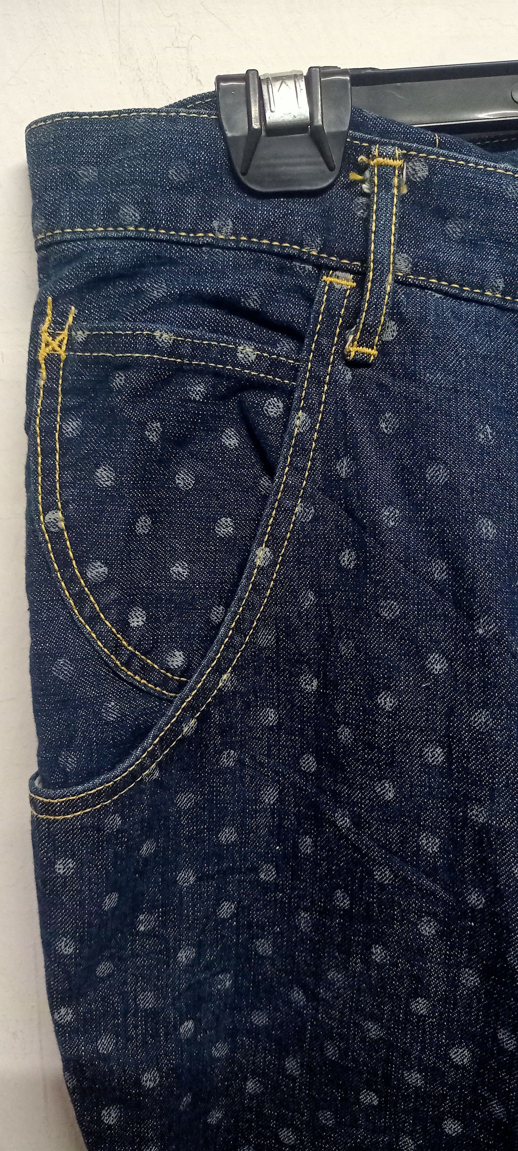 Kapital Kapital Denim Polcadot Size 29" - 10 Thumbnail