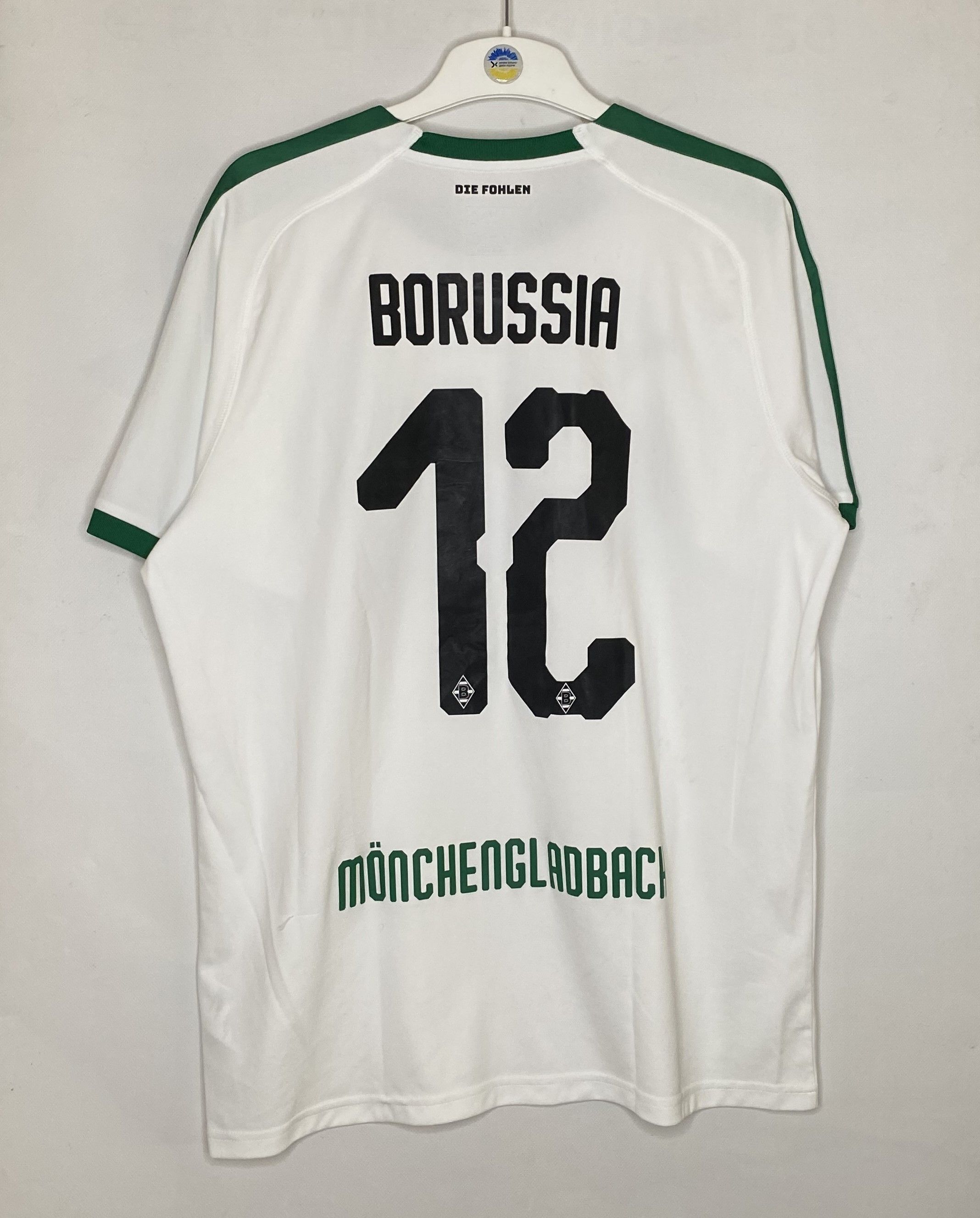 Kappa BORUSSIA MONCHENGLADBACH 2018-19 HOME FOOTBALL SHIRT SOCCER Size US L / EU 52-54 / 3 - 2 Thumbnail