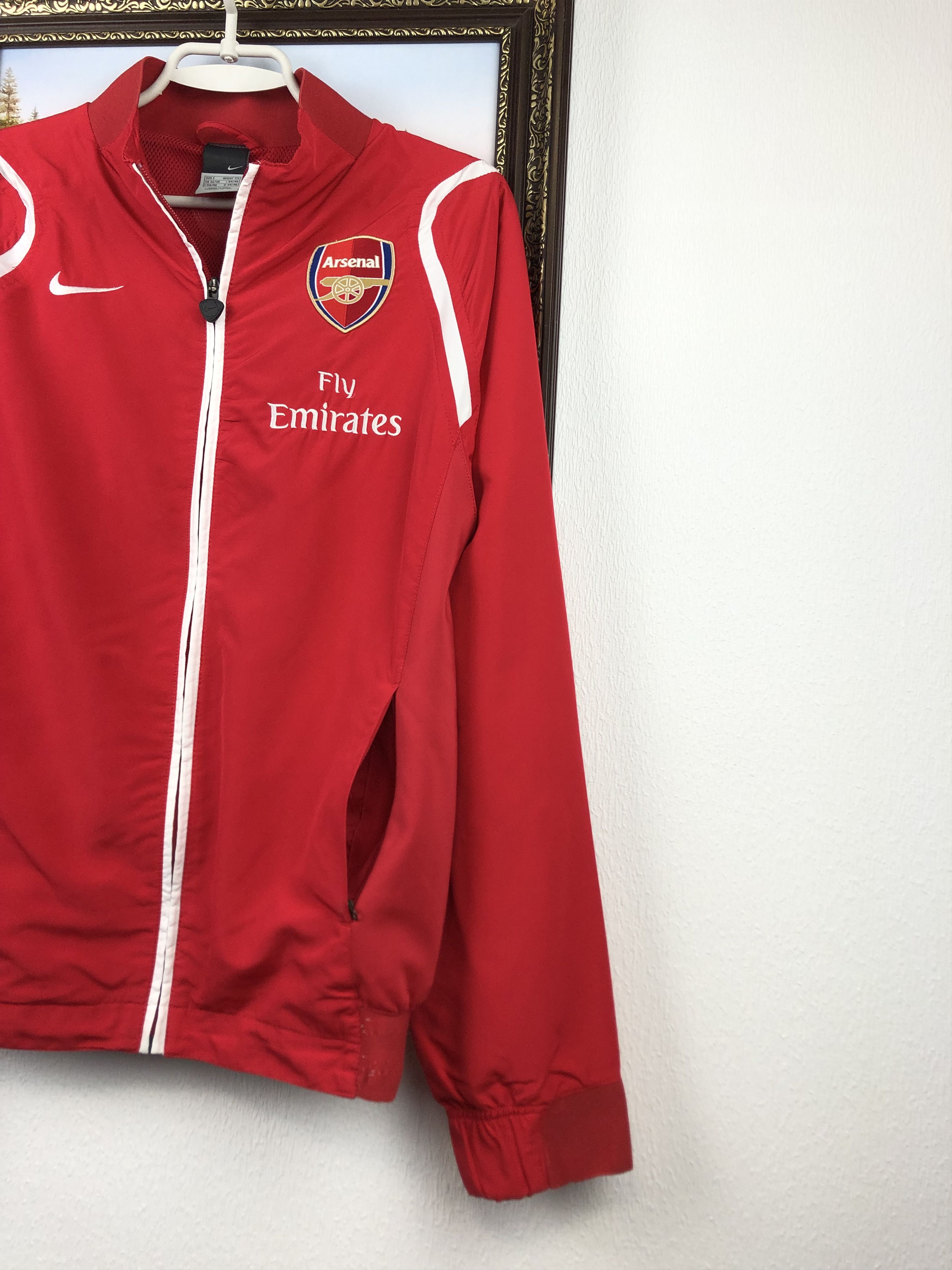 Nike Vintage Arsenal Football Jacket Soccer Track Top Gunners Size US S / EU 44-46 / 1 - 5 Thumbnail