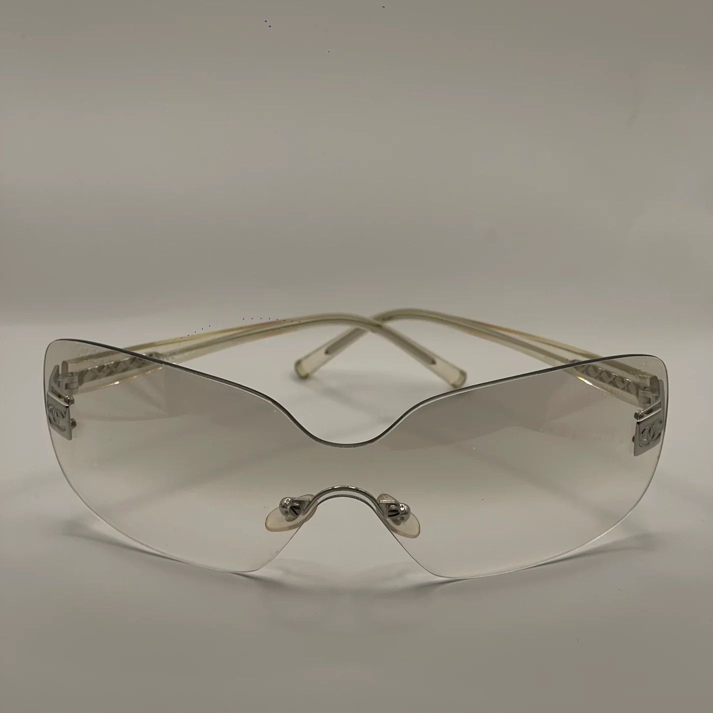 Chanel CHANEL SUNGLASSES 4029 LOGO CC Metal Vintage Iconic Size ONE SIZE - 4 Thumbnail