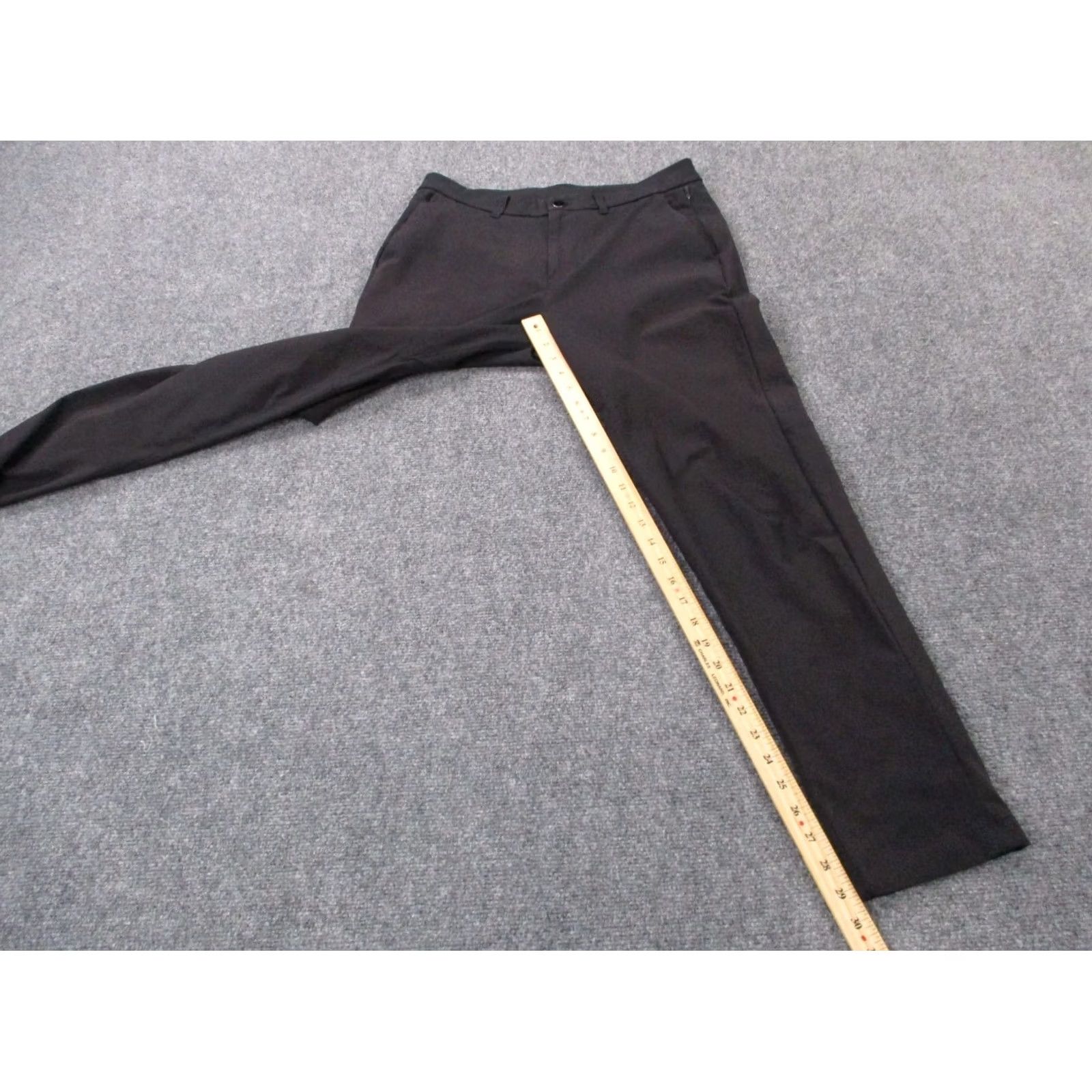 Lululemon Lululemon Pants Mens 31 Black Chino Commissions Slim Warpstreme Business LM5522s Size US 31 - 3 Thumbnail