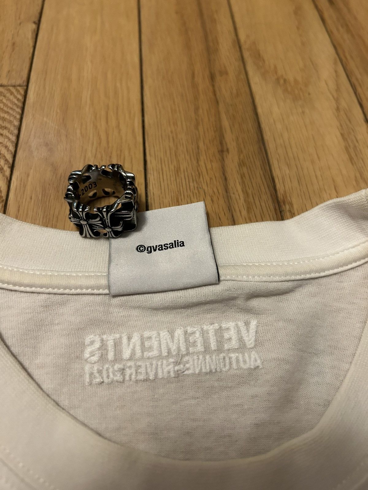 Vetements Vetements Written Logo Tee Size US XS / EU 42 / 0 - 4 Thumbnail