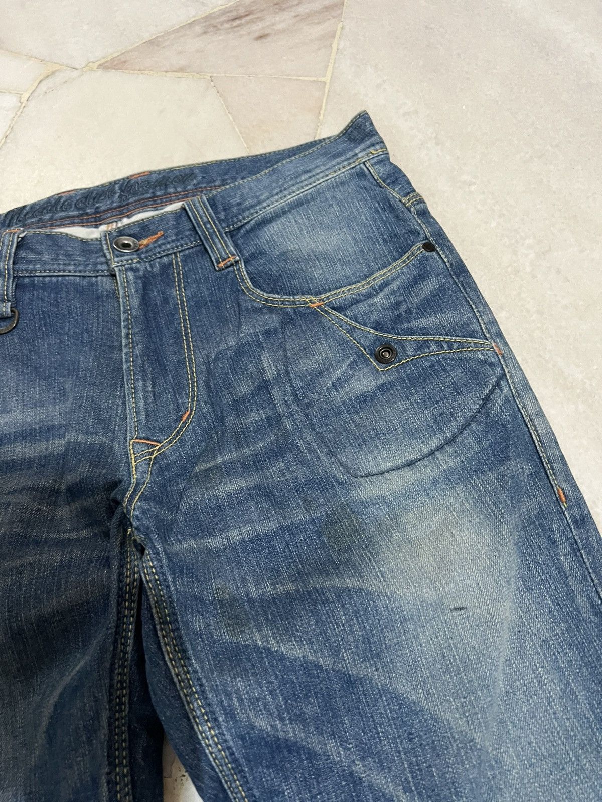 If Six Was Nine × Japanese Brand × Nicole Club 🌈NICOLE CLUB FOR MEN(NCF) BOOTCUT JEANS Size US 30 / EU 46 - 8 Thumbnail