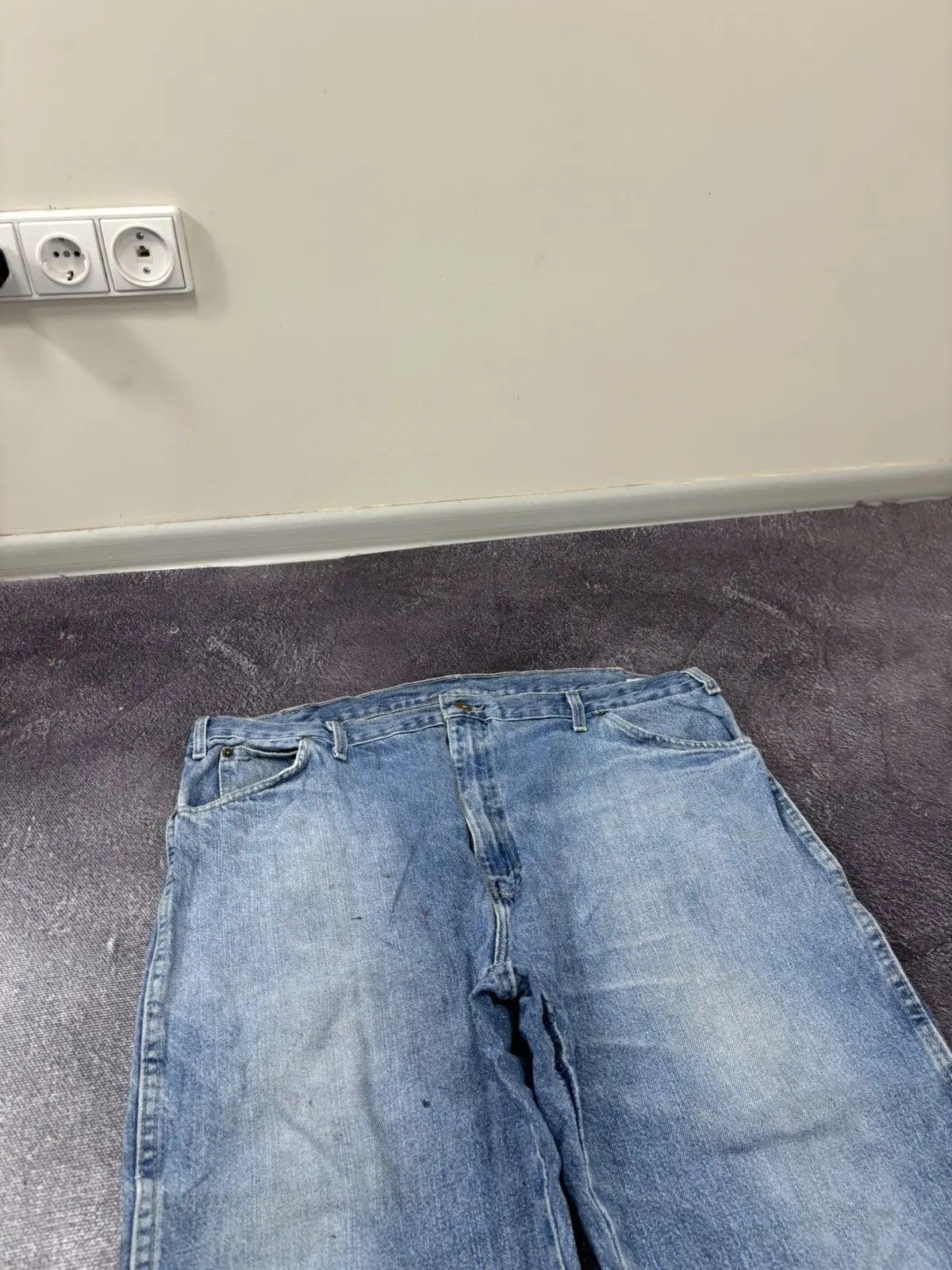 Dickies × Vintage Vintage Dickies Faded Blue Denim American Hype Baggy Jeans Size US 40 / EU 56 - 9 Thumbnail