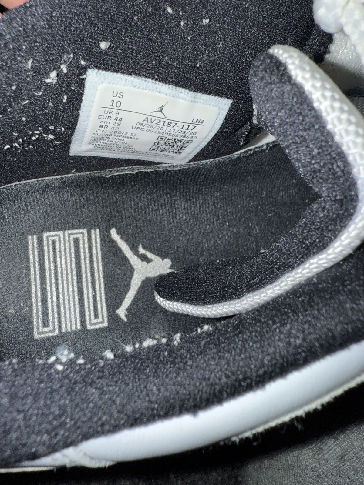 Jordan Brand AIR JORDAN 11 RETROS ICY BLUE Size US 9.5 / EU 42-43 - 7 Thumbnail