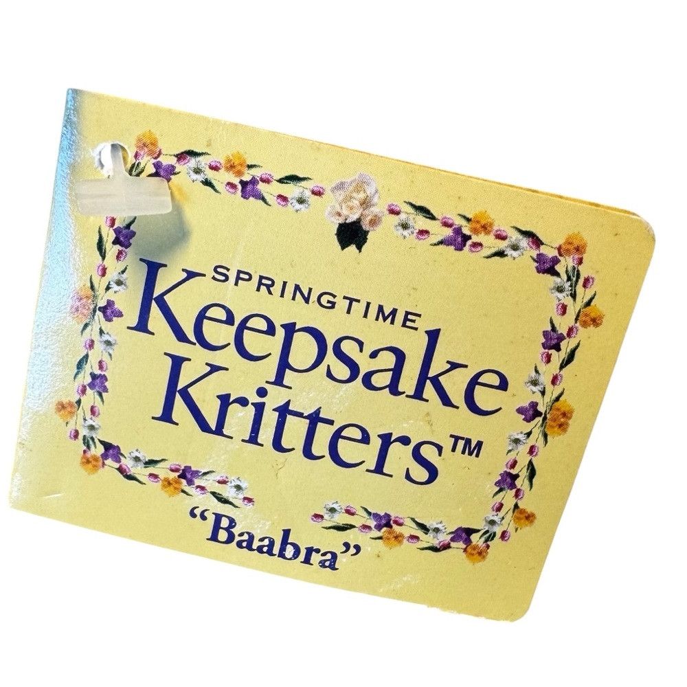 Other NWT New Vintage 1997 Keepsake Kritters Baabra Lamb In Purpl Size ONE SIZE - 7 Thumbnail