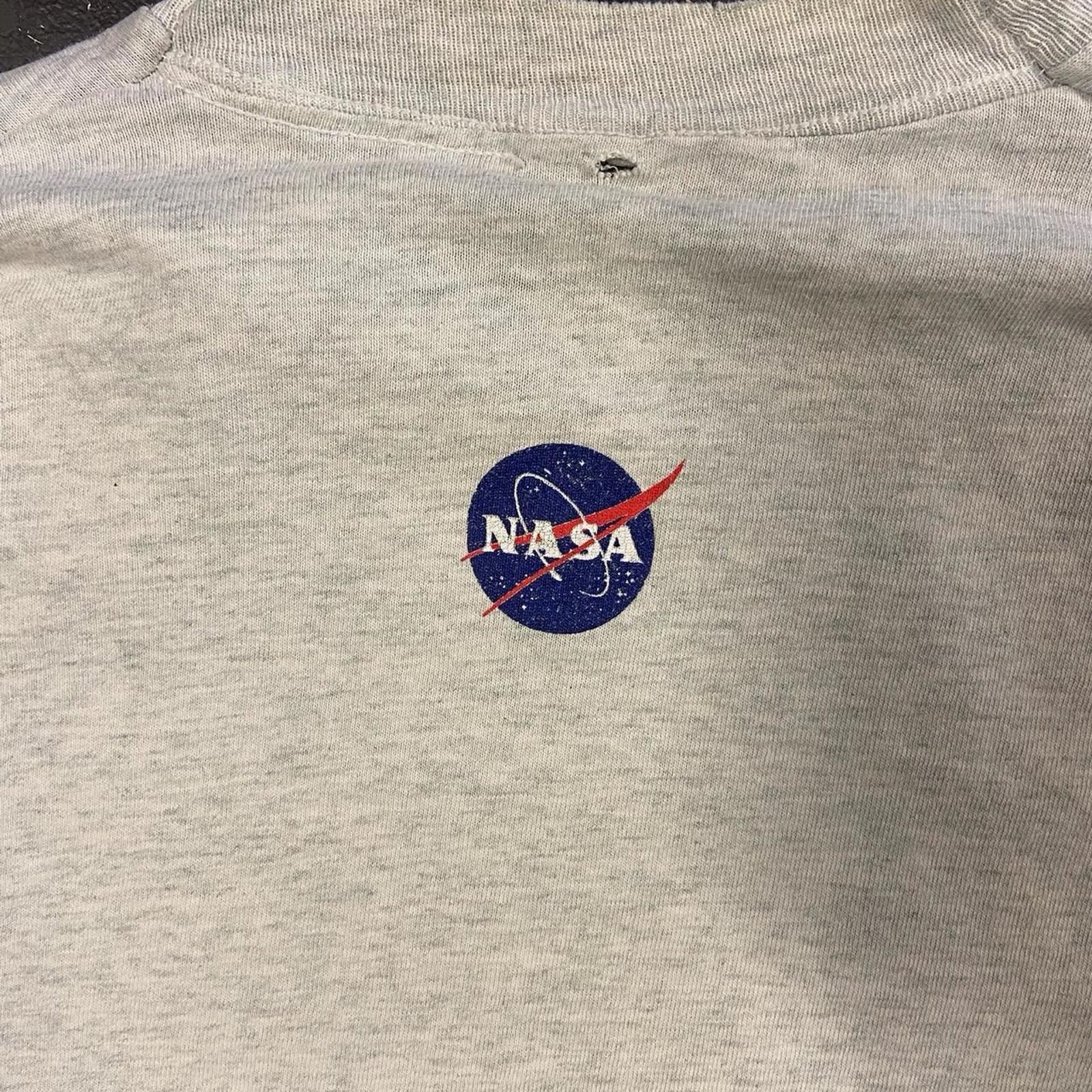 Vintage Vintage 90s Kennedy Space Station NASA Tee Size US L / EU 52-54 / 3 - 7 Thumbnail