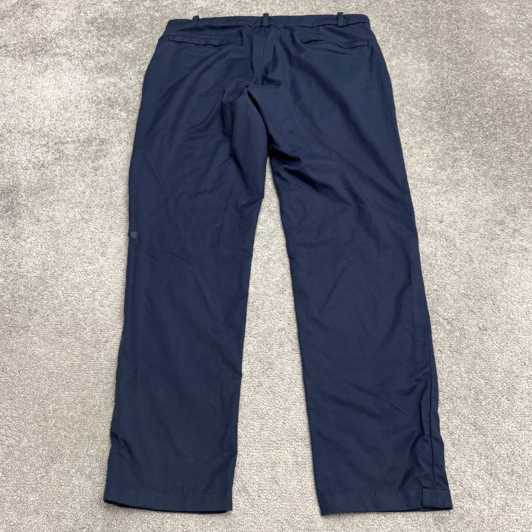 Lululemon Lululemon Commission Warstreme Slim Fit Chino Pants Men 38x32 Navy Blue Straight Size US 38 / EU 54 - 2 Thumbnail