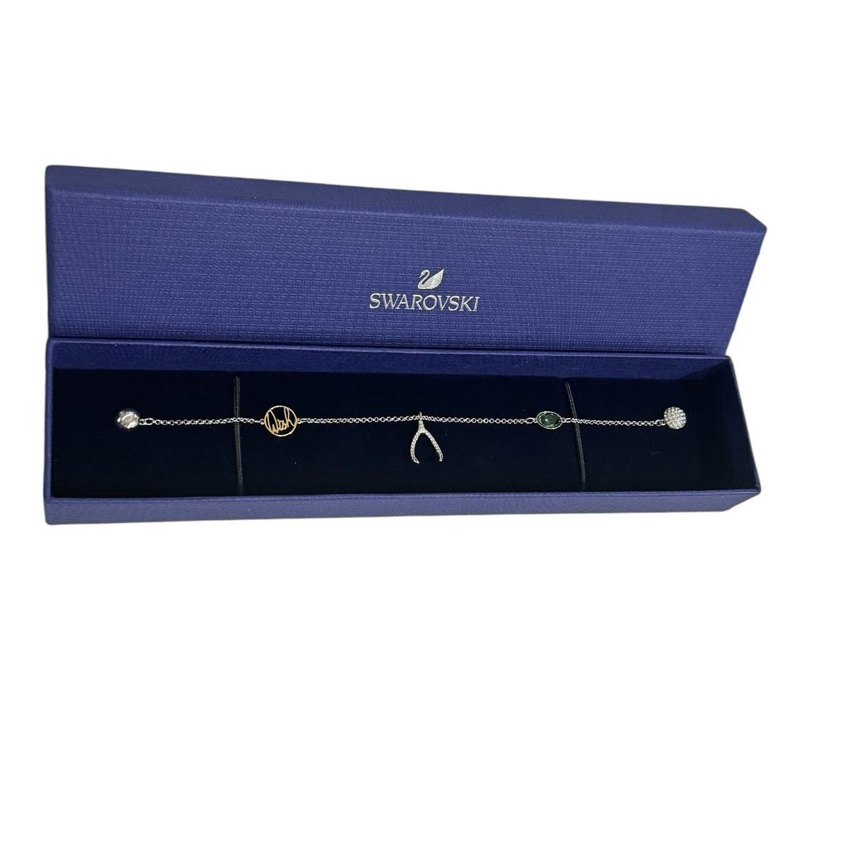 Swarovski Bracelet Wishbone Size M Jewelry Remix in Silver, Women's
