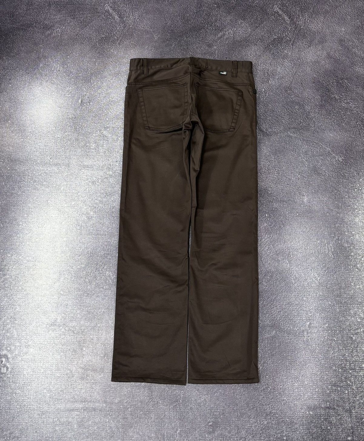 Love Moschino Love Moschino Women’s Straight Fit Brown Luxury Pants Size 34" / US 12 / IT 48 - 2 Thumbnail
