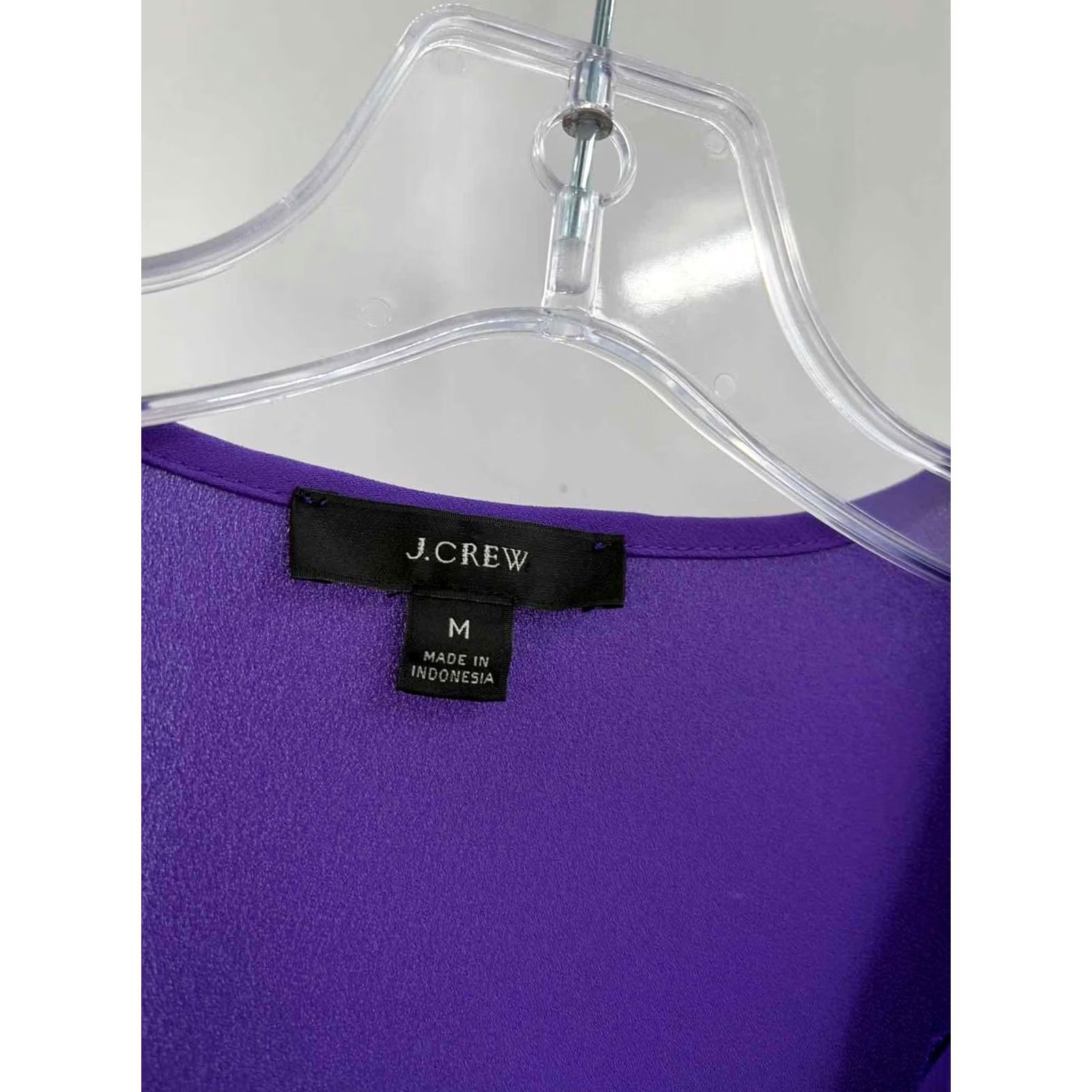 Vintage Pre-Owned J Crew Purple Size Medium Tank Top Size M / US 6-8 / IT 42-44 - 2 Thumbnail