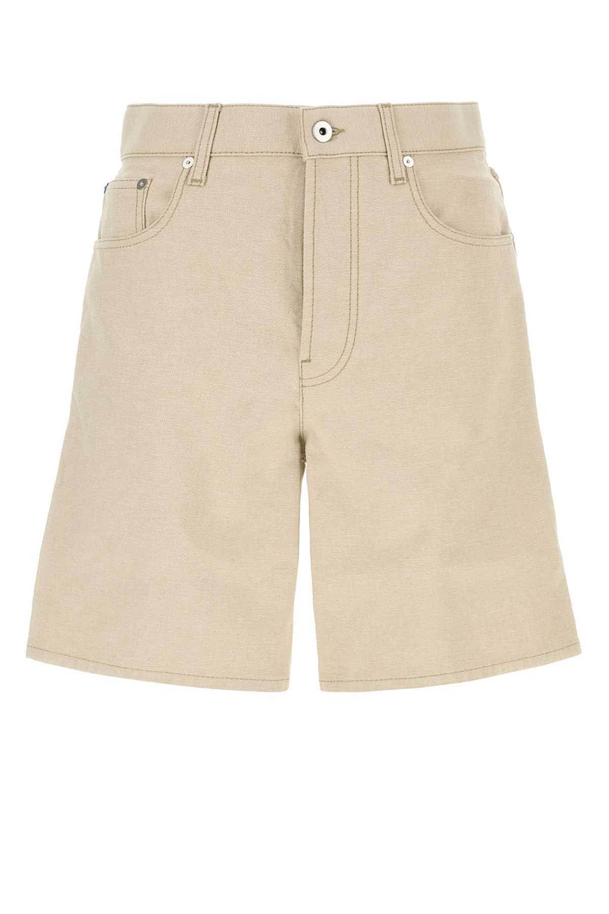 Burberry Sand Cotton Bermuda Shorts Size US 31 - 1 Thumbnail