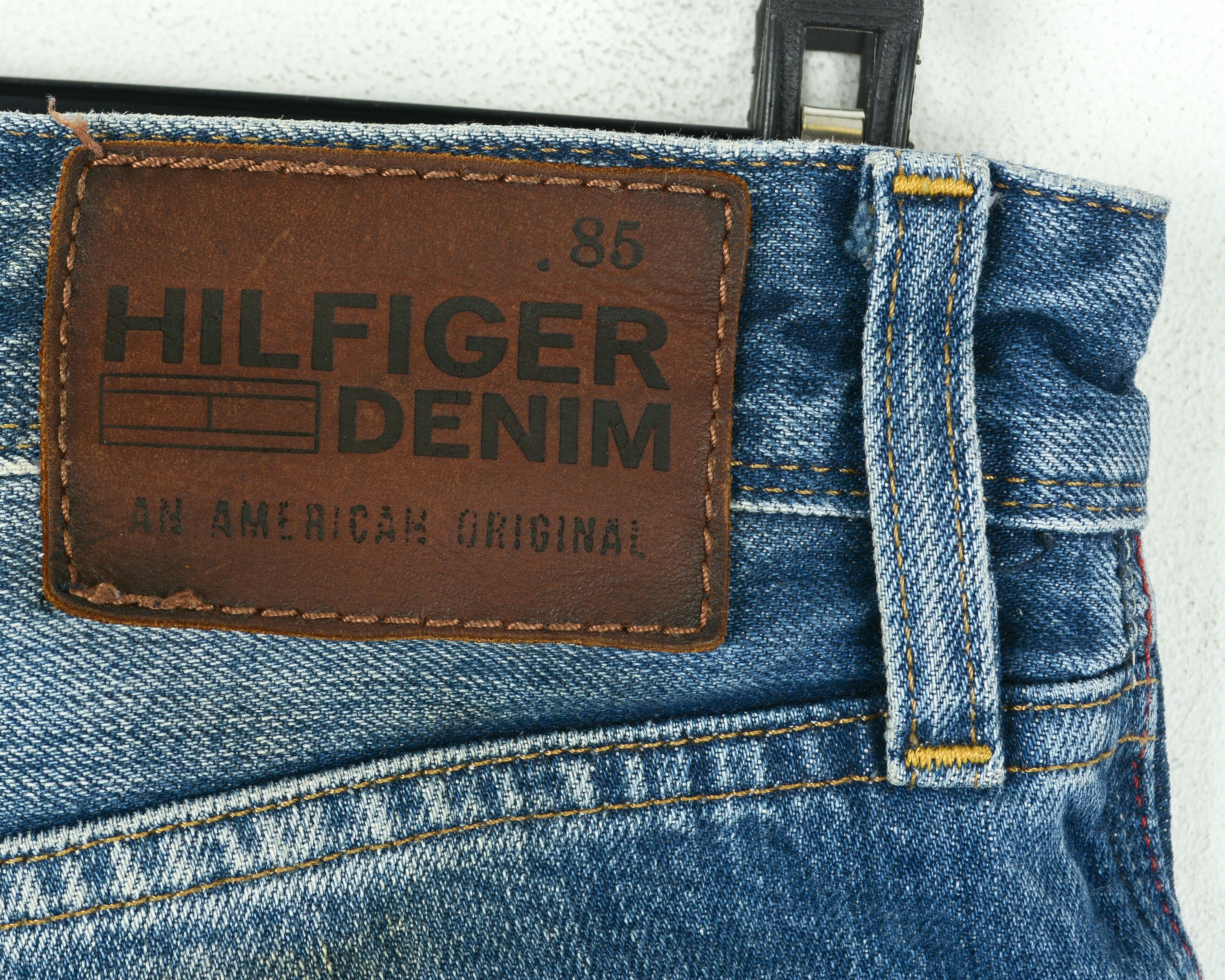 Tommy Hilfiger Rockridge Selvedge Men W30 L34 Slim Tapered Jeans Trousers Size US 30 / EU 46 - 7 Thumbnail