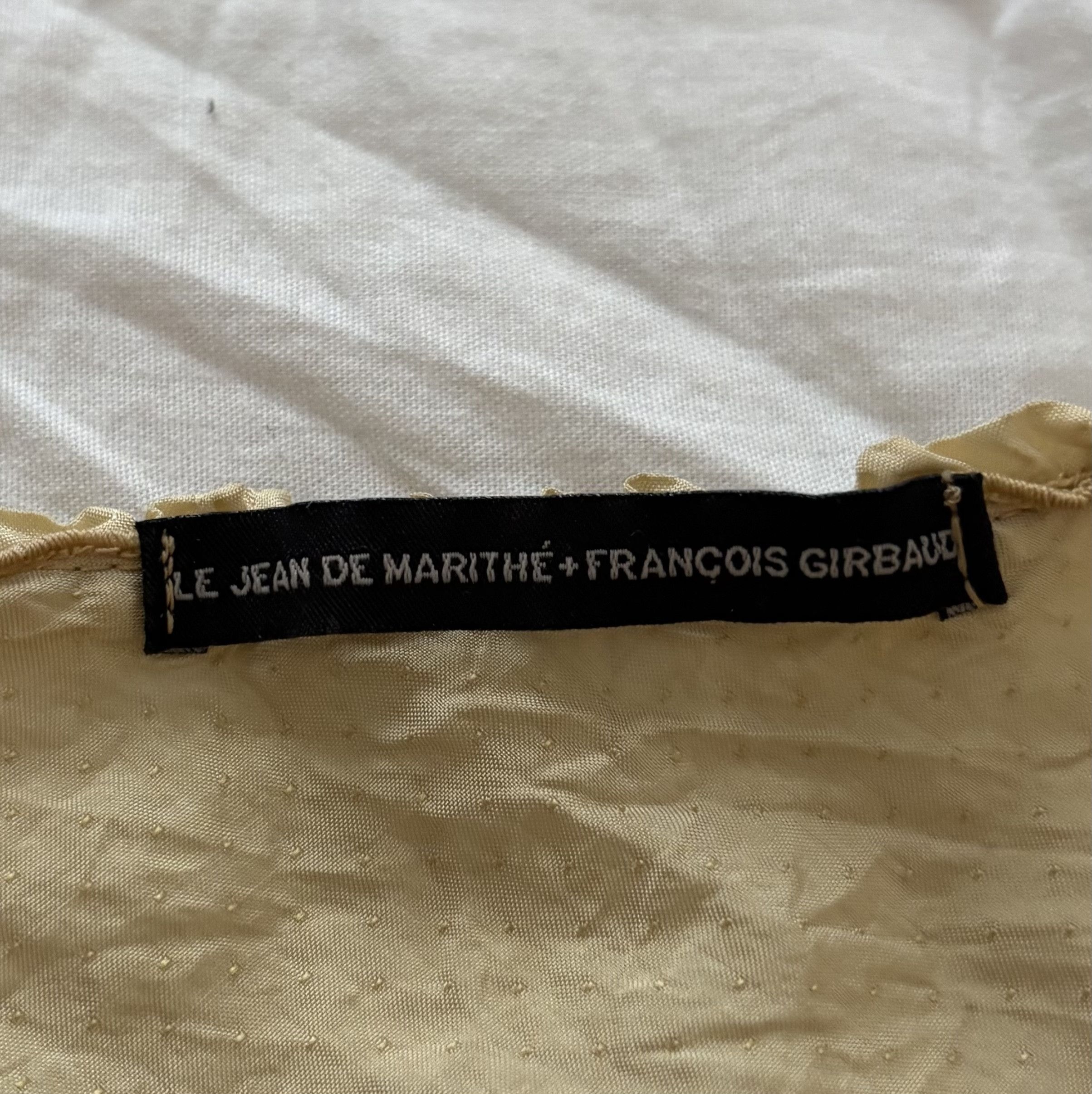 Marithe + Francois Girbaud Rare Archival Marithe + Francois Girbaud Blouse Size M / US 6-8 / IT 42-44 - 3 Thumbnail