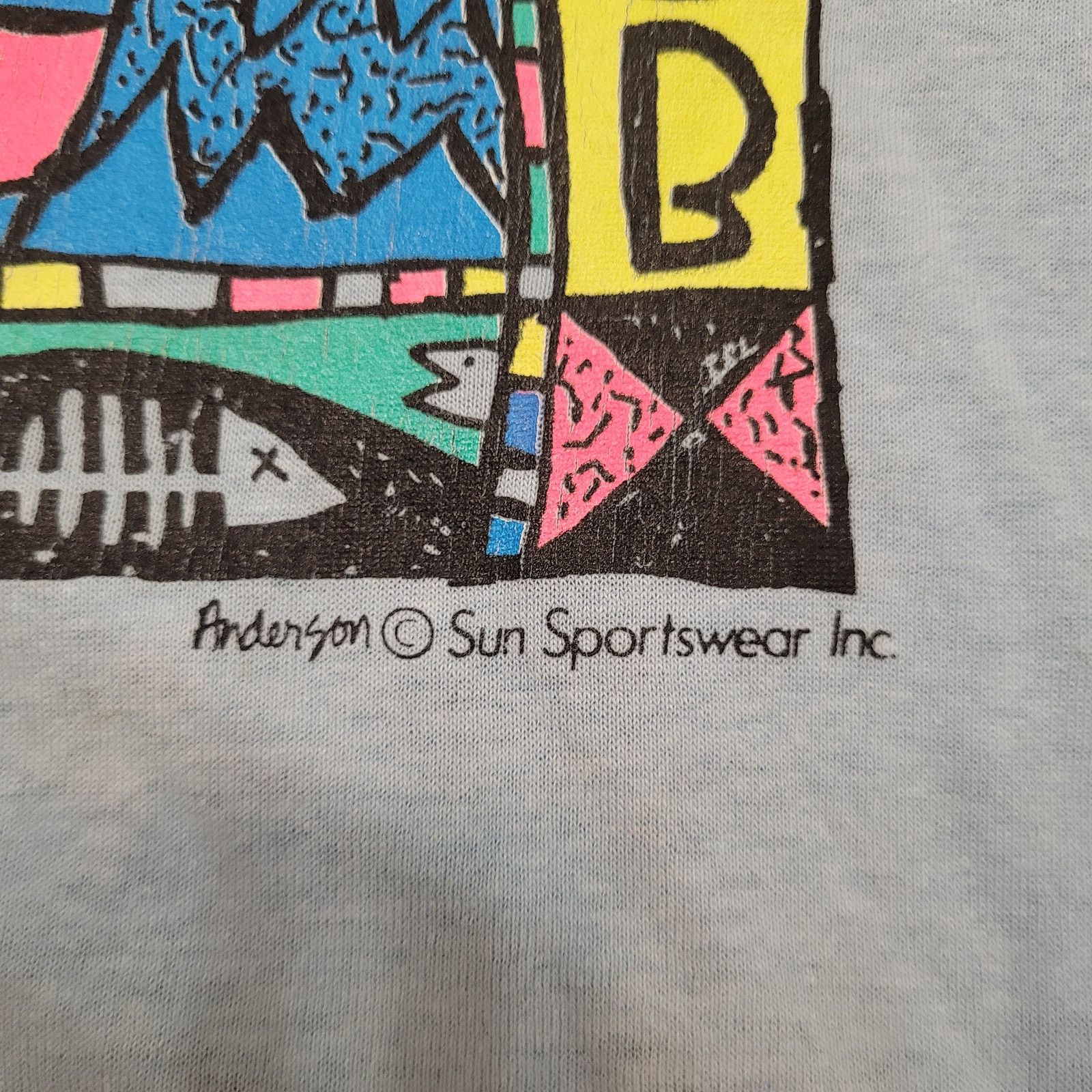 Vintage VTG 1990 Nocturnal Beach Club T-Shirt M Single Stitch USA Size US M / EU 48-50 / 2 - 3 Thumbnail
