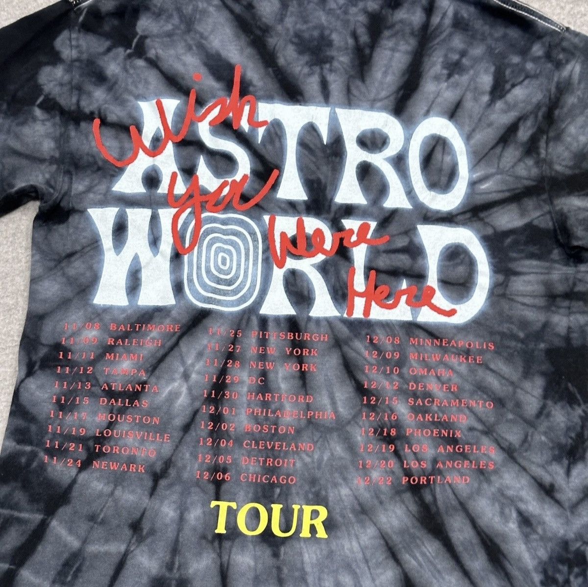 Other ASTROWORLD Shirt Men’s Small Blue Wish You Were Here Tour Size US S / EU 44-46 / 1 - 6 Thumbnail