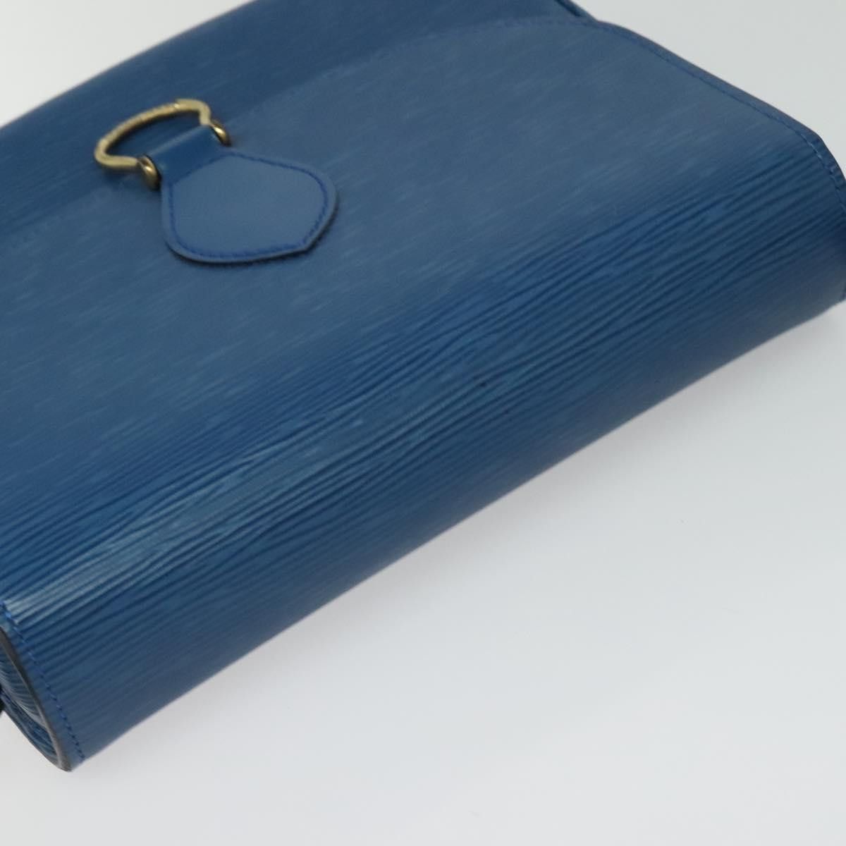 Louis Vuitton LOUIS VUITTON Epi Saint Cloud GM Shoulder Bag Toledo Blue Size ONE SIZE - 6 Thumbnail