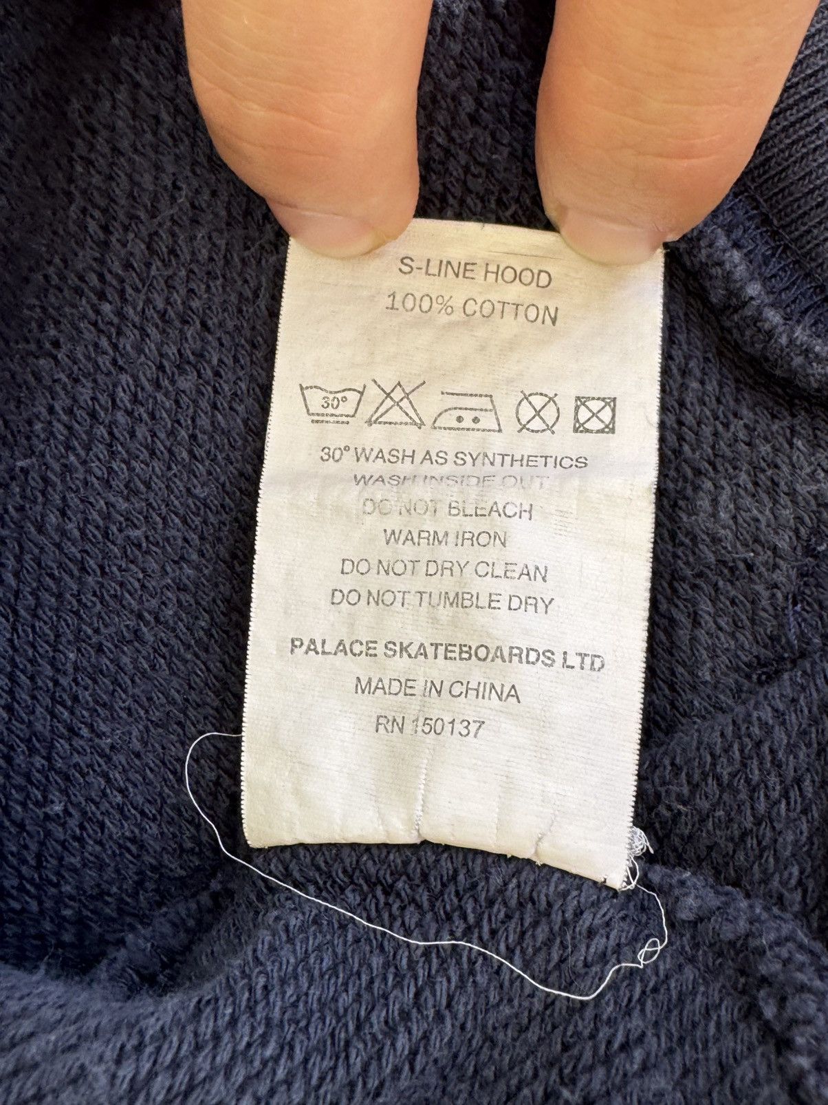Palace Palace SS 2018 “S-line Hoodie” Navy Size Medium Size US M / EU 48-50 / 2 - 8 Thumbnail