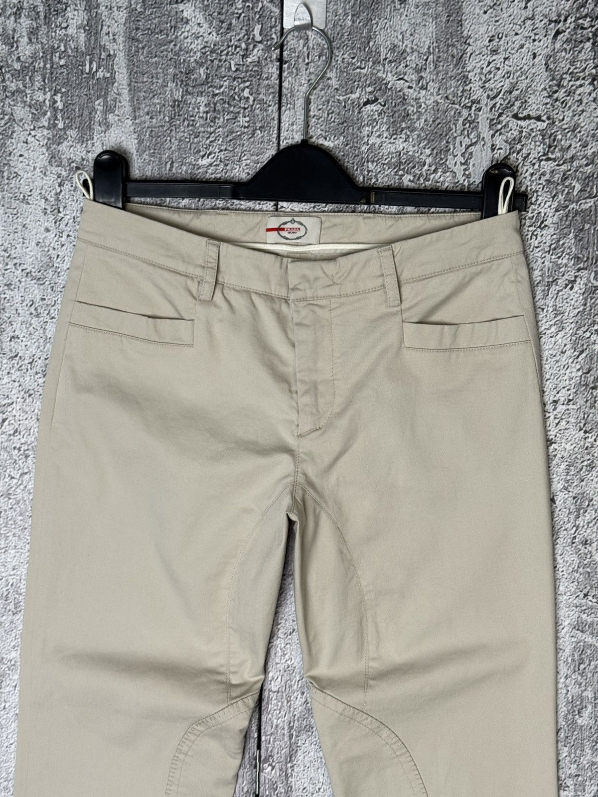 Prada Prada Milano Rare Technical Pants Reinforced Knees Zip Ankle Size 27" / US 4 / IT 40 - 3 Thumbnail